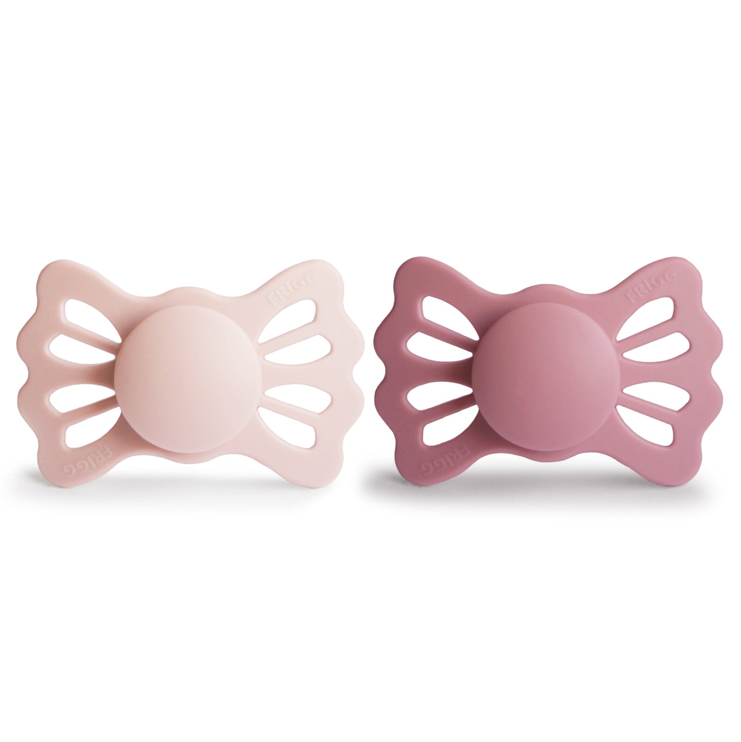FRIGG Lucky Symmetrical Silicone Pacifier 2-Pack (6-18 Months) - Babies in Bloom