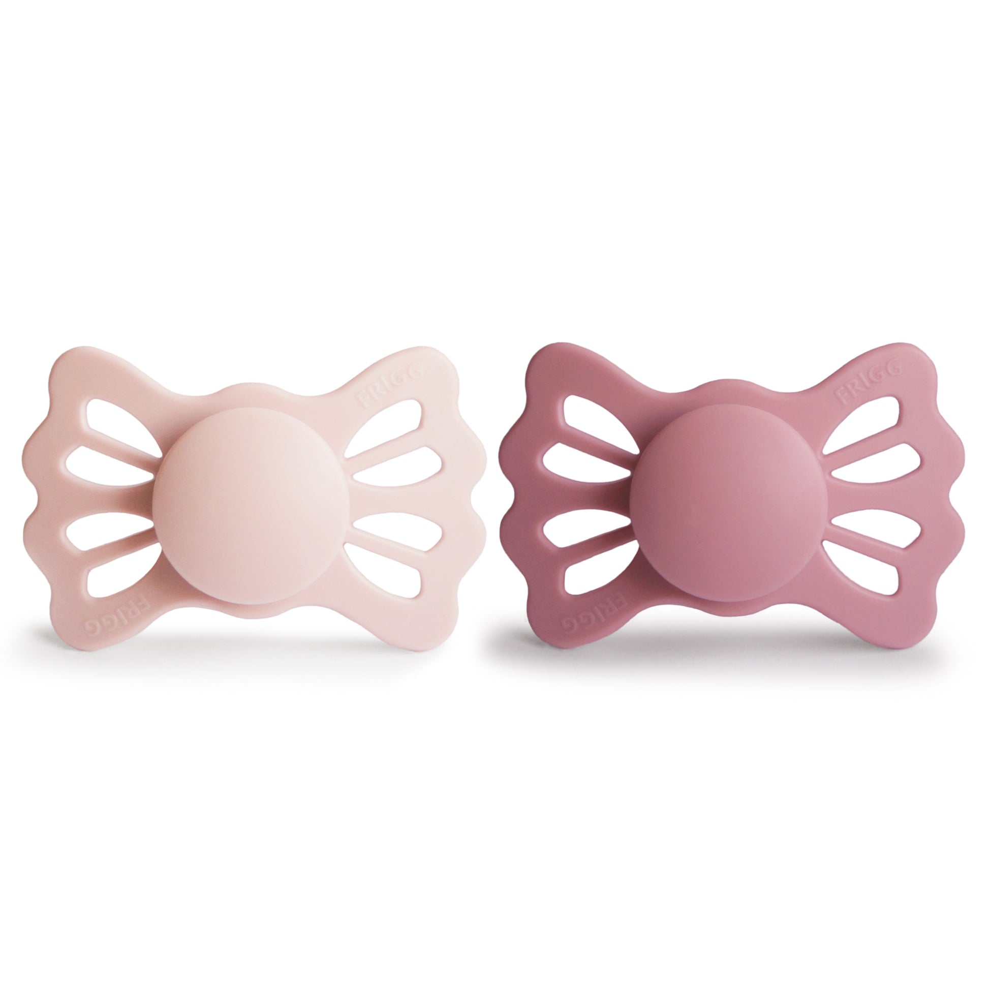 FRIGG Lucky Symmetrical Silicone Pacifier 2-Pack (6-18 Months) - Babies in Bloom