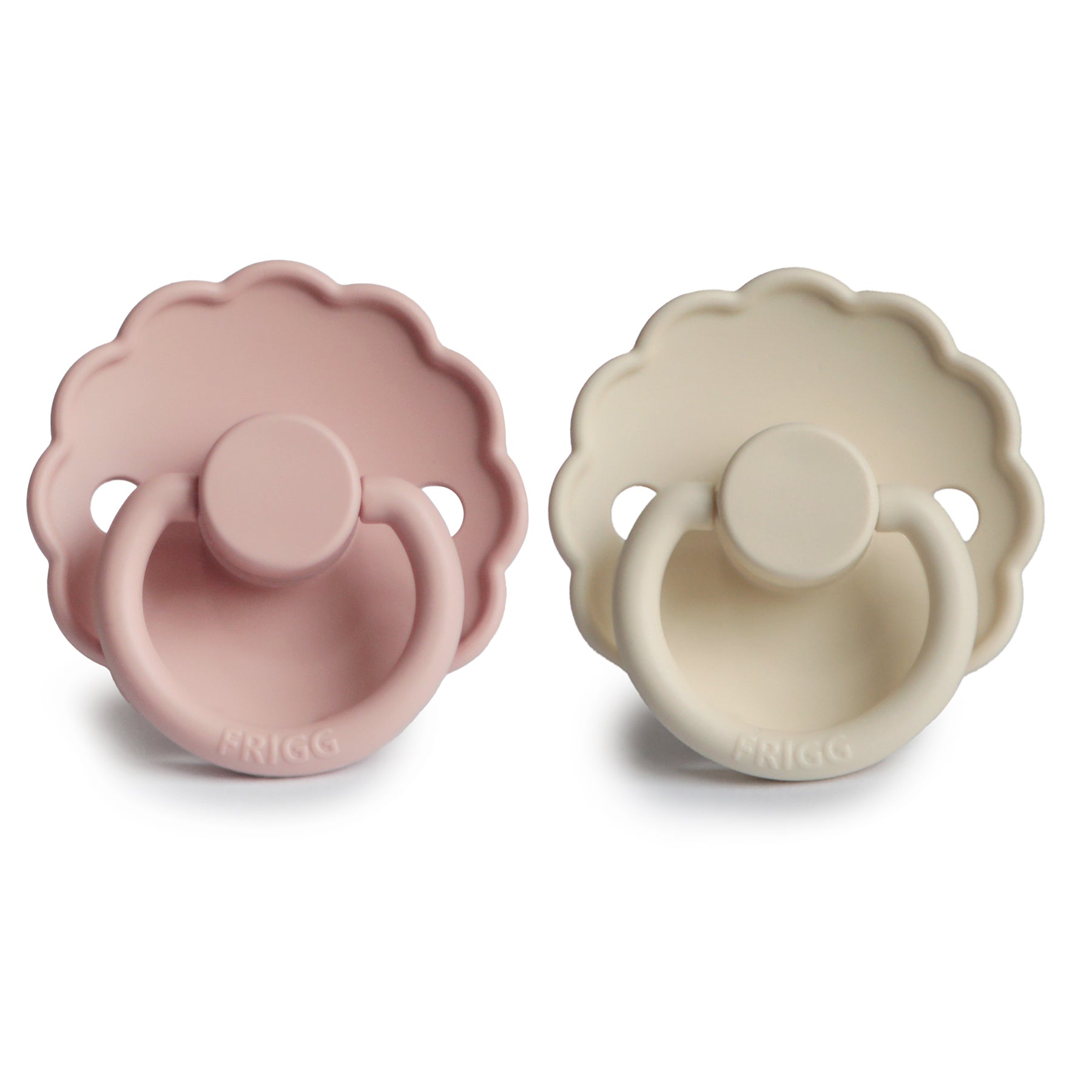 FRIGG Daisy Silicone Pacifier 2-Pack - Babies in Bloom