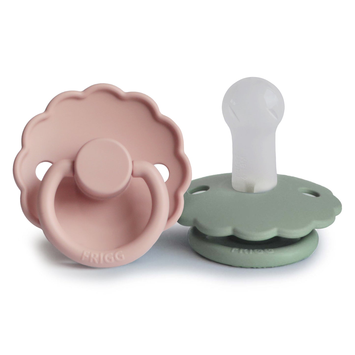 FRIGG Daisy Silicone Pacifier 2-Pack - Babies in Bloom