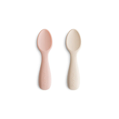 Mushie Toddler Starter Spoons 2-Pack