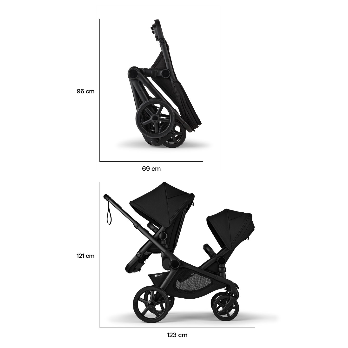 Bugaboo Kangaroo 2-in-1 Tandem Stroller