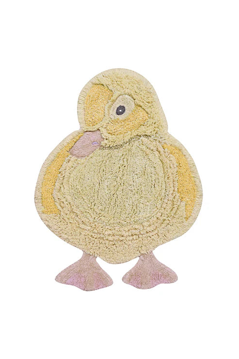 Washable Animal Cotton Rug Duck