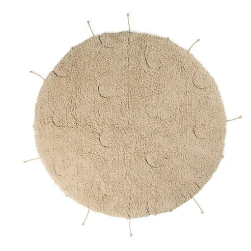 Washable Cotton Rug Moon Multishape