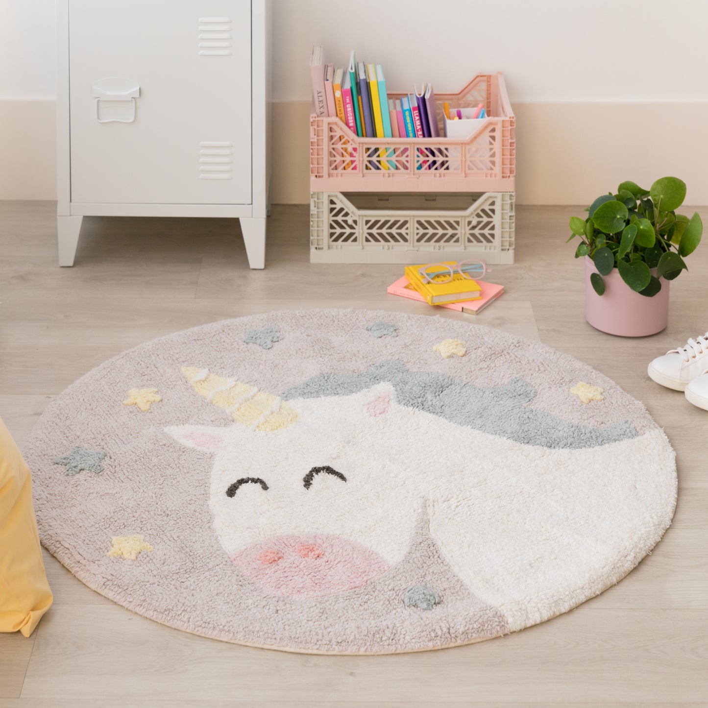 Washable Cotton Rug Believe in Yourself