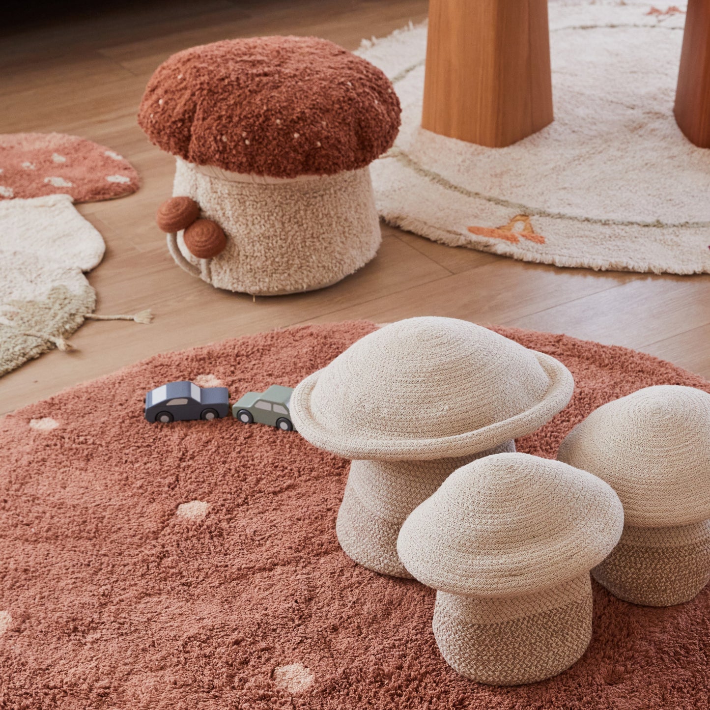 Storage Basket Mushrooms