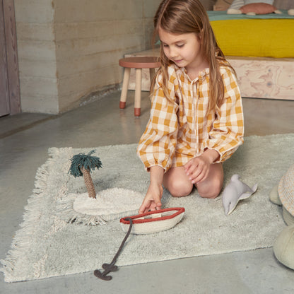 Washable Play Rug Waves