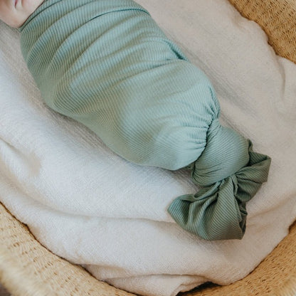 Copper Pearl Knit Swaddle Blankets