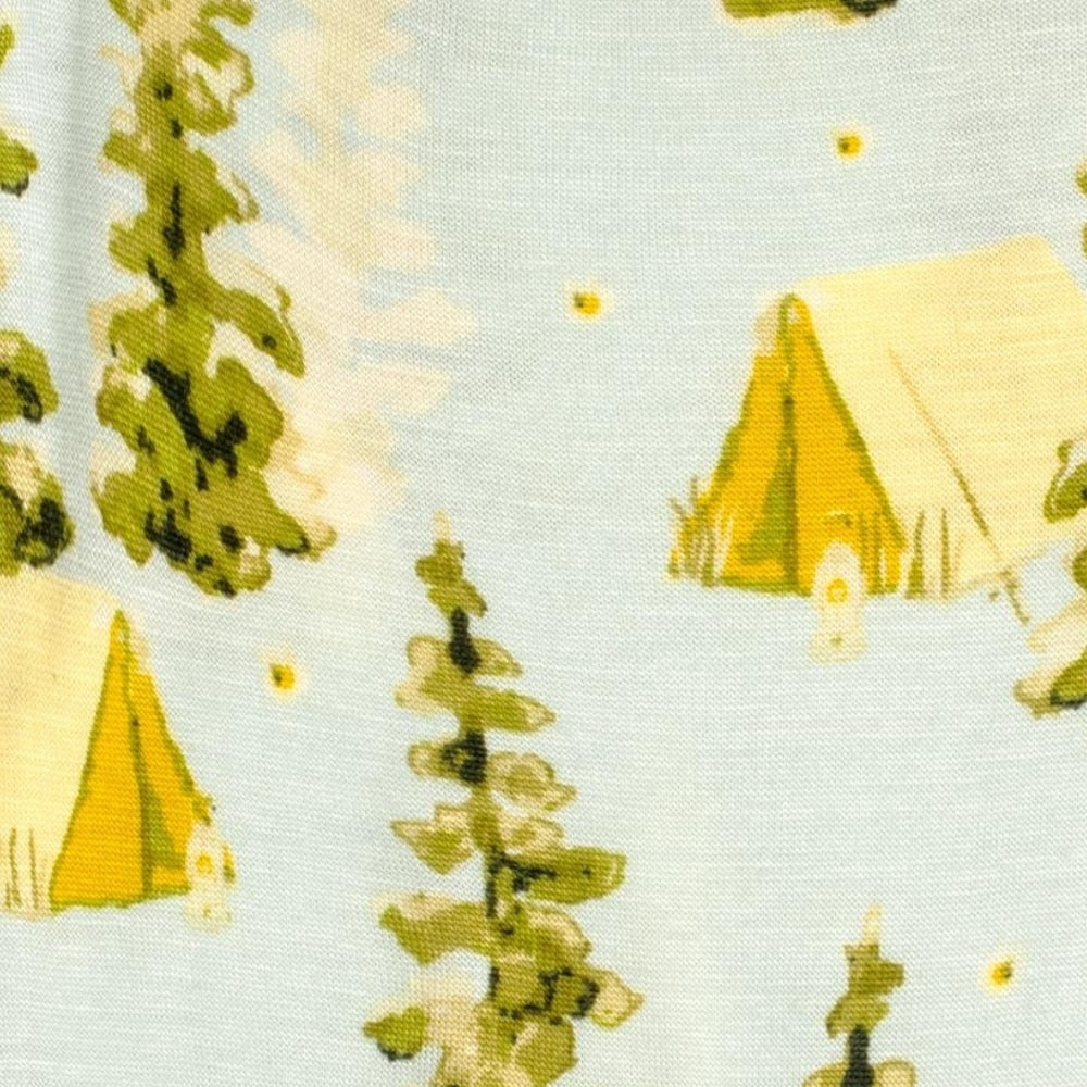 Camping Bamboo Zipper Pajama