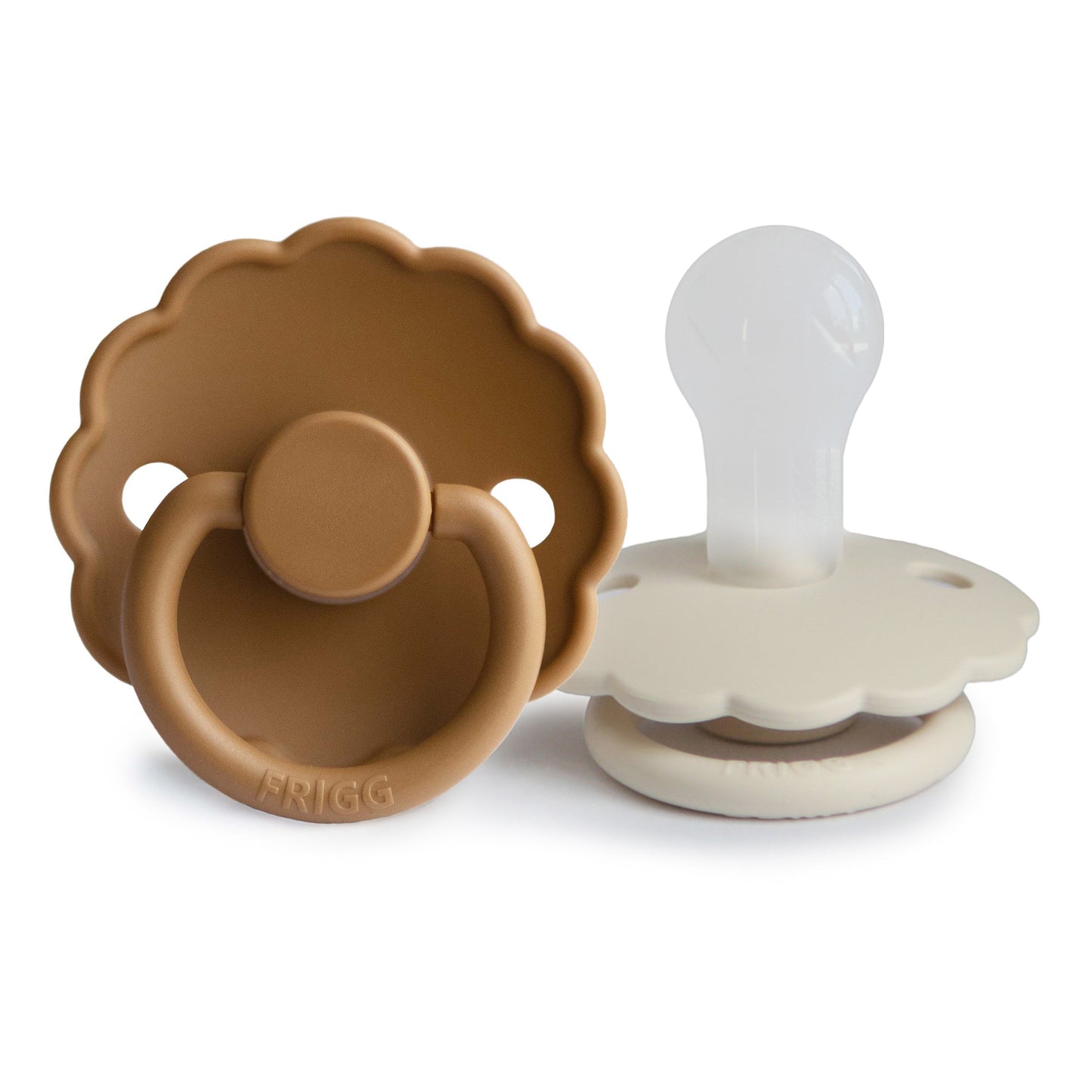 FRIGG Daisy Silicone Pacifier 2-Pack - Babies in Bloom