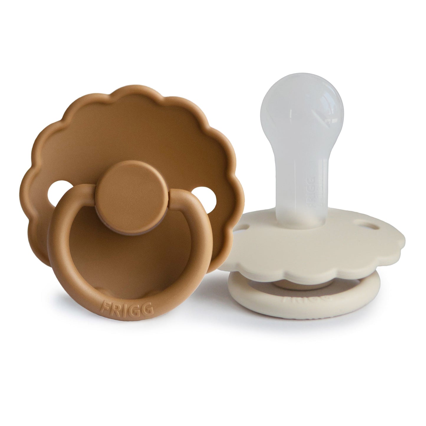 FRIGG Daisy Silicone Pacifier 2-Pack - Babies in Bloom