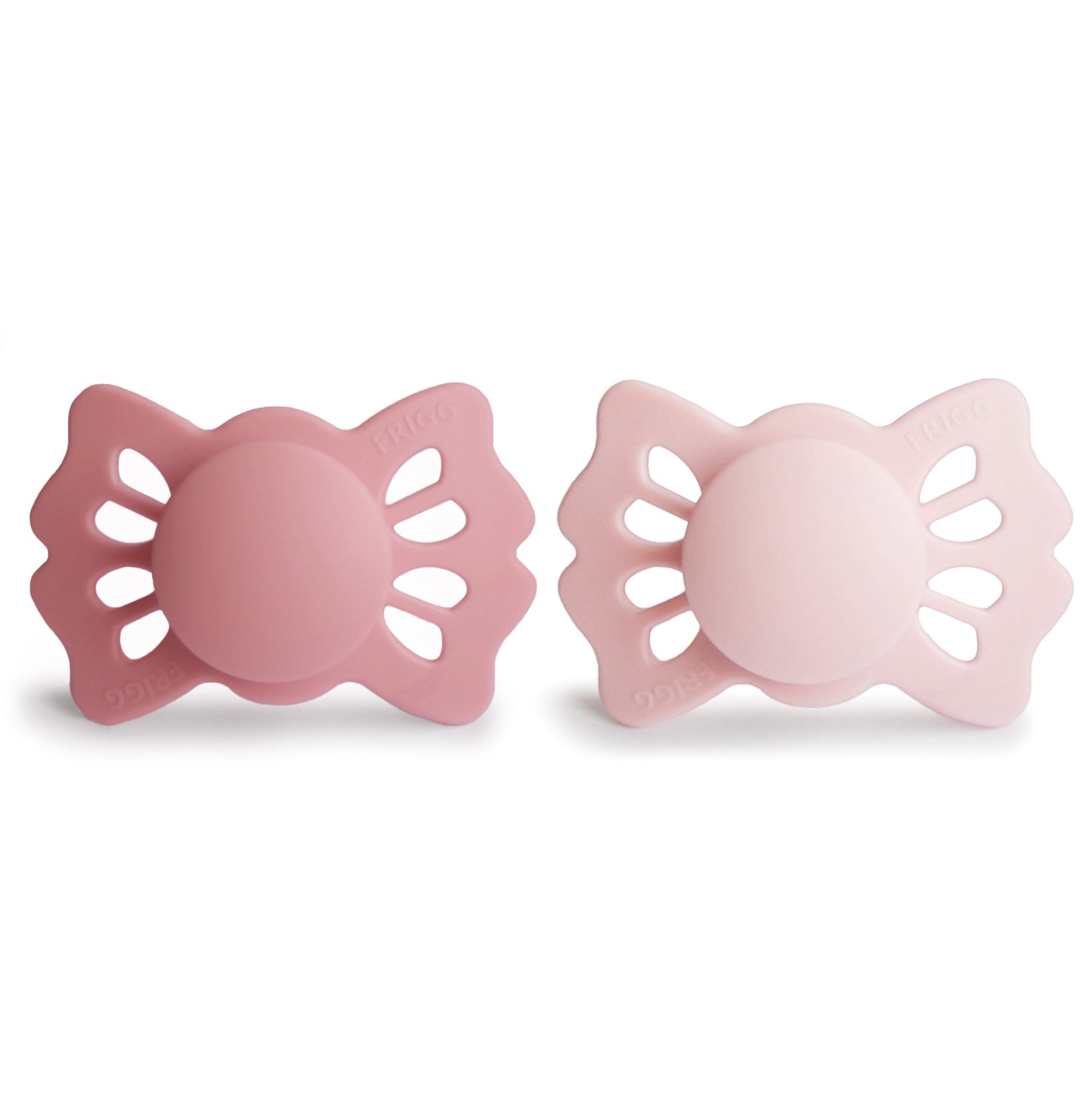 FRIGG Lucky Symmetrical Silicone Pacifier 2-Pack (0-6 Months) - Babies in Bloom