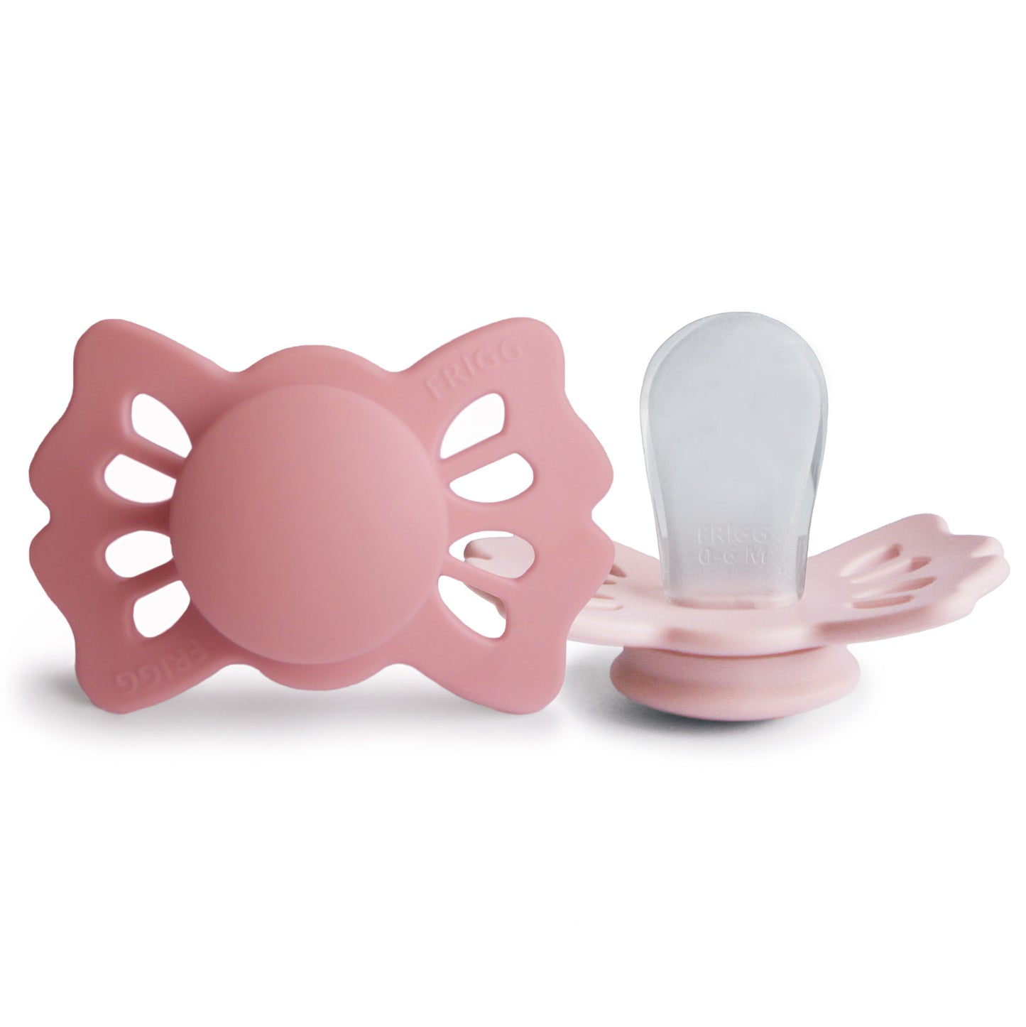 FRIGG Lucky Symmetrical Silicone Pacifier 2-Pack (0-6 Months) - Babies in Bloom