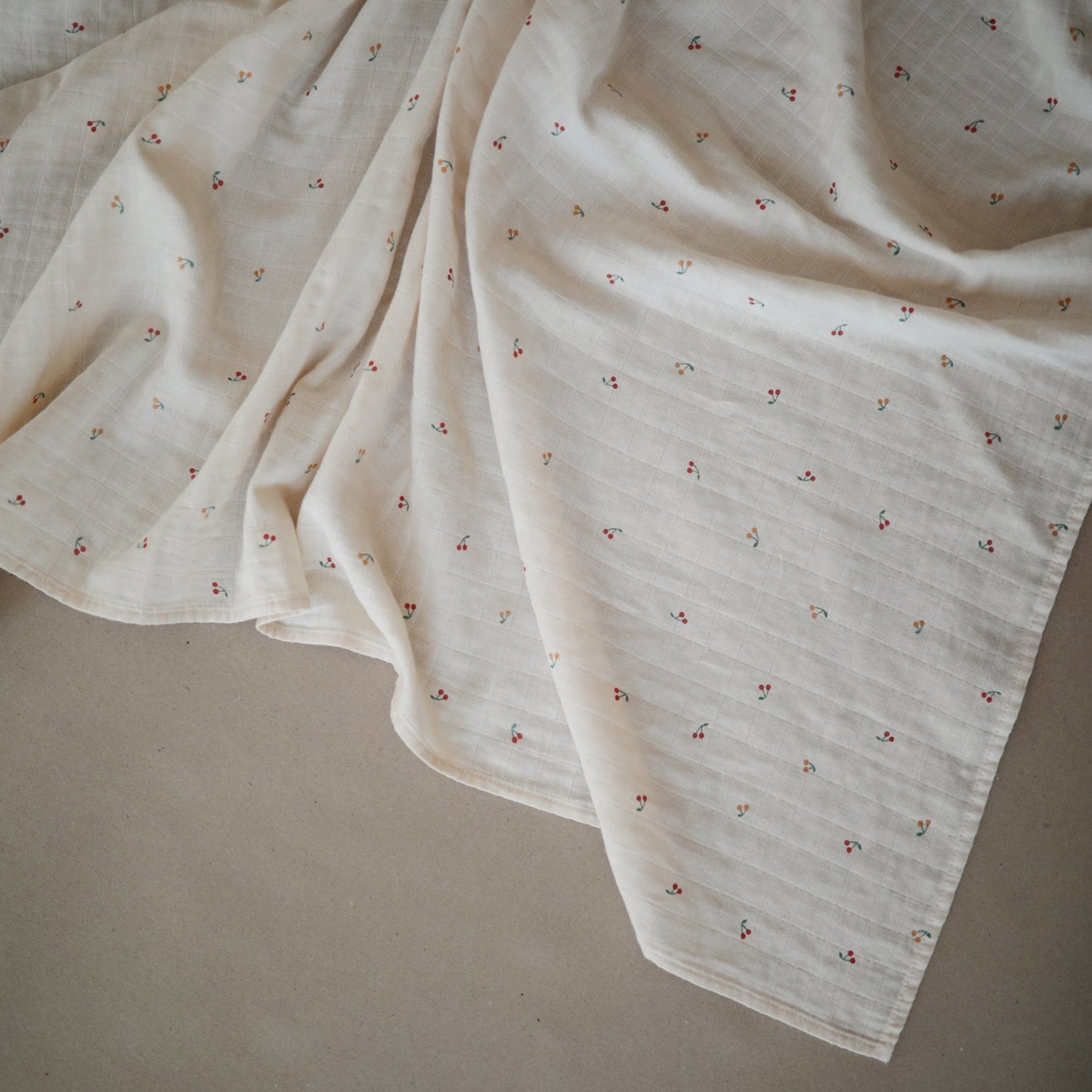 Organic Cotton Muslin Swaddle Blanket - Babies in Bloom