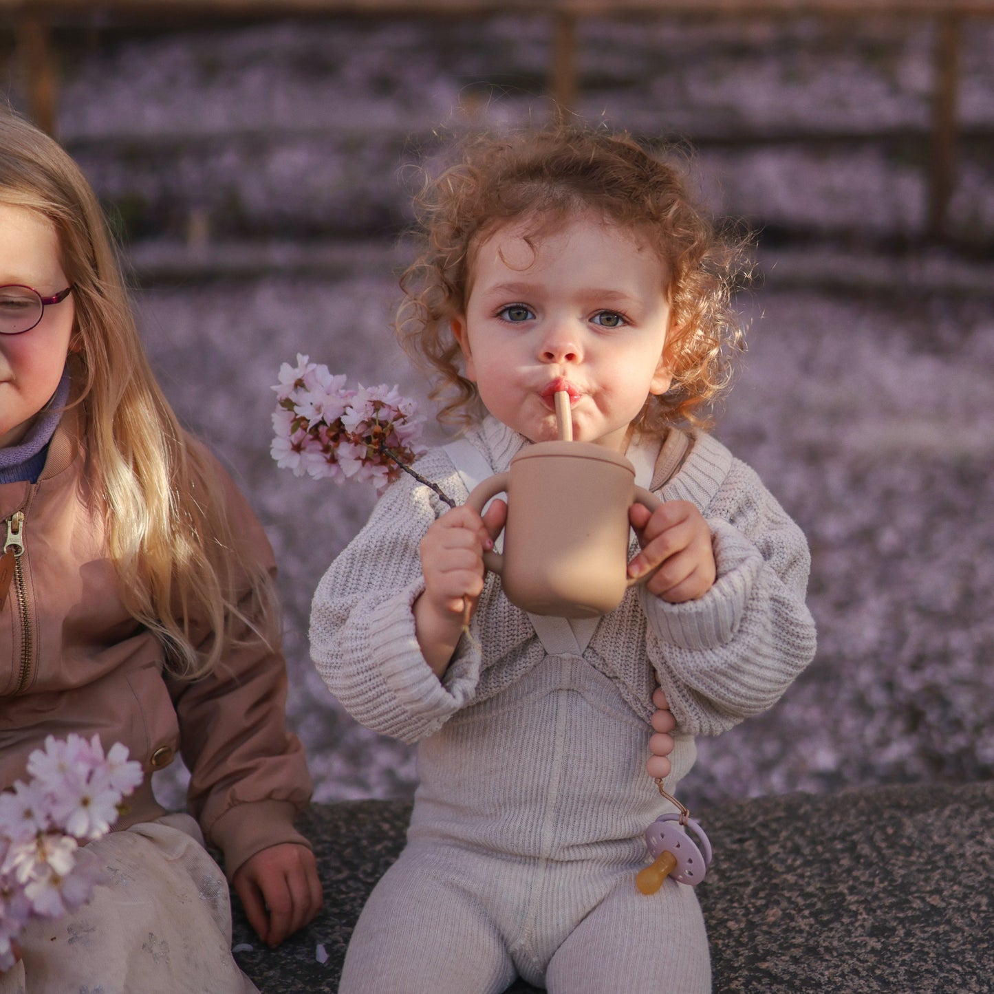 Silicone Pacifier Clip | Hera - Babies in Bloom