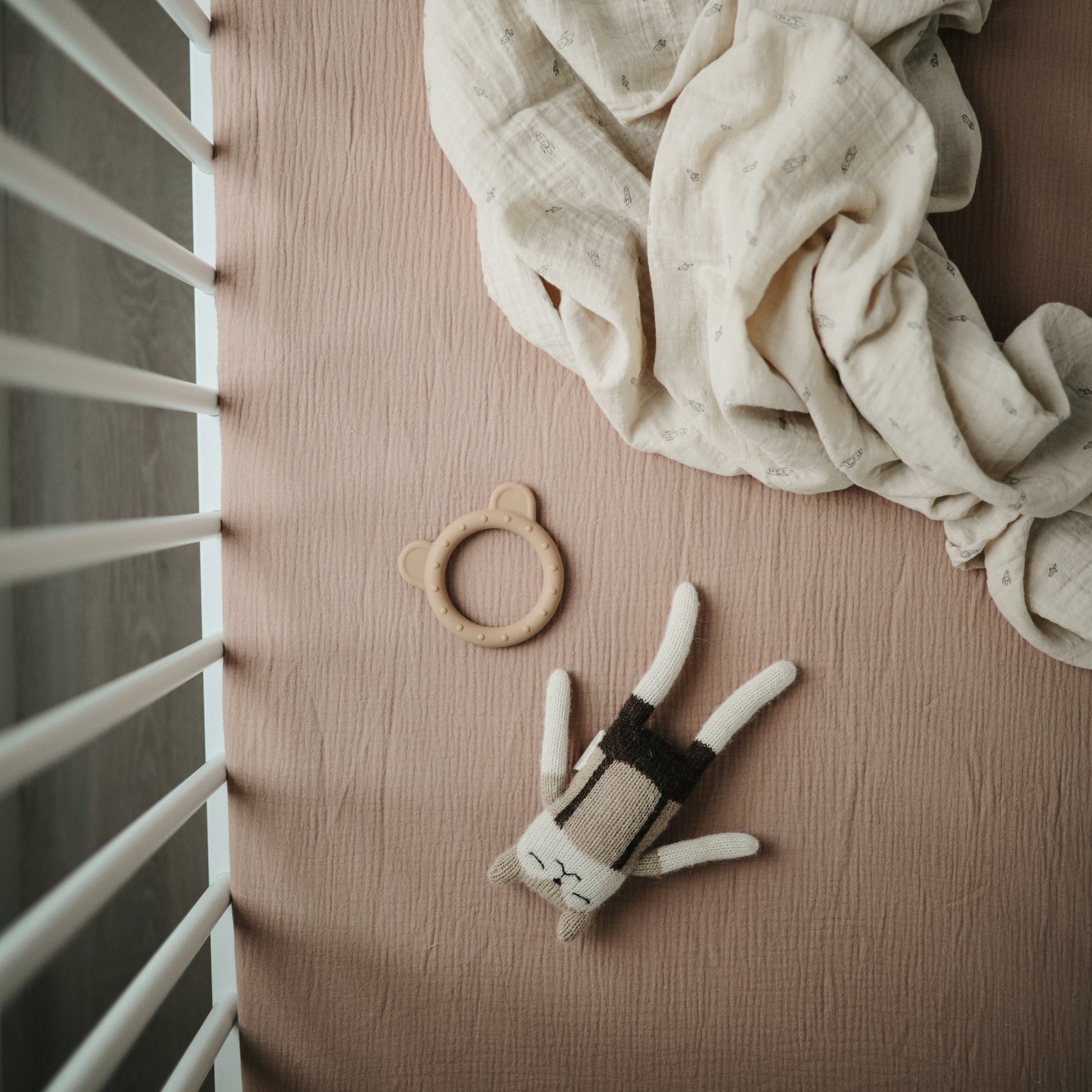 Extra Soft Bassinet Muslin Crib Sheet - Babies in Bloom