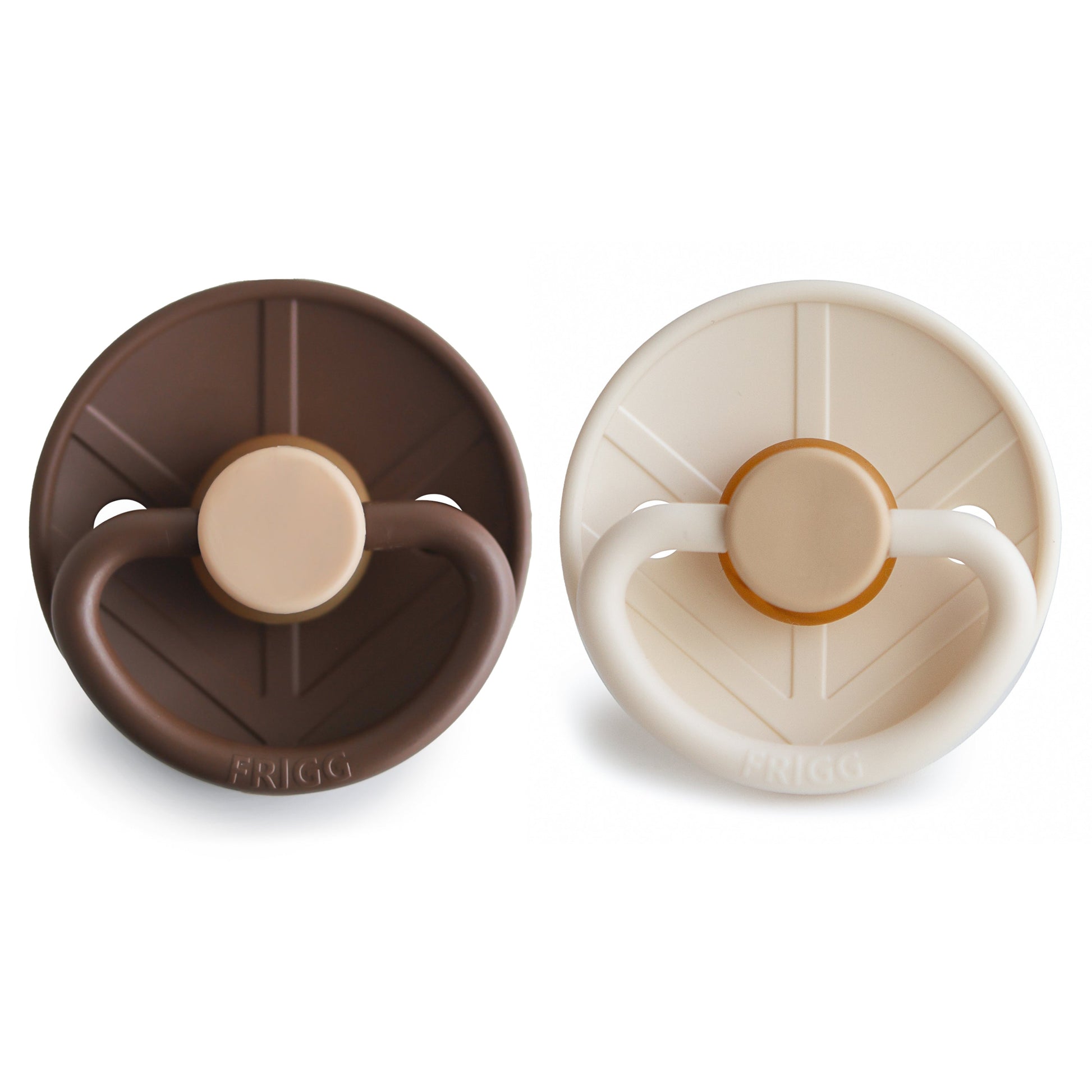 FRIGG Little Viking Natural Rubber Pacifier 2-Pack - Babies in Bloom