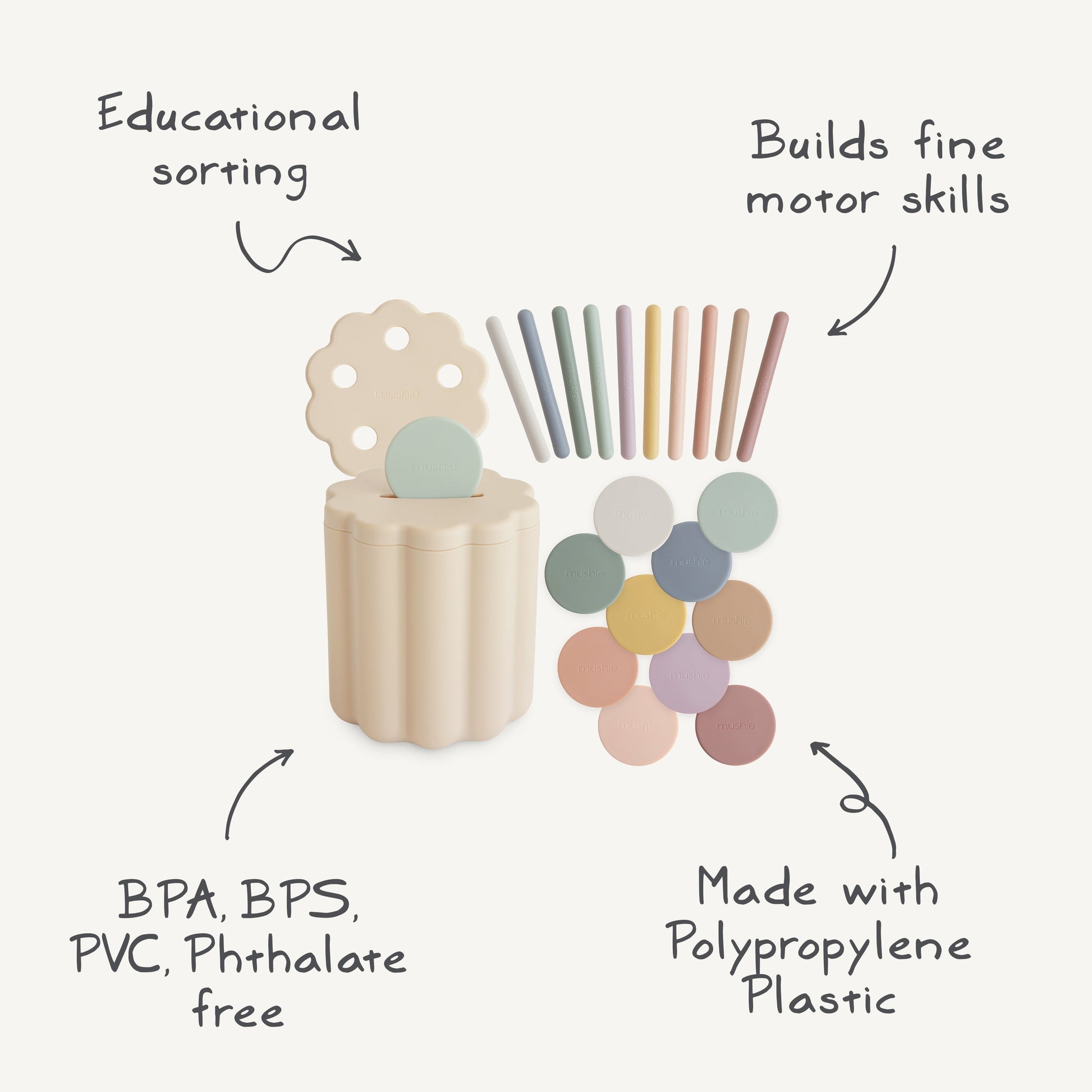 Coin & Tube Sorting Set - Babies in Bloom