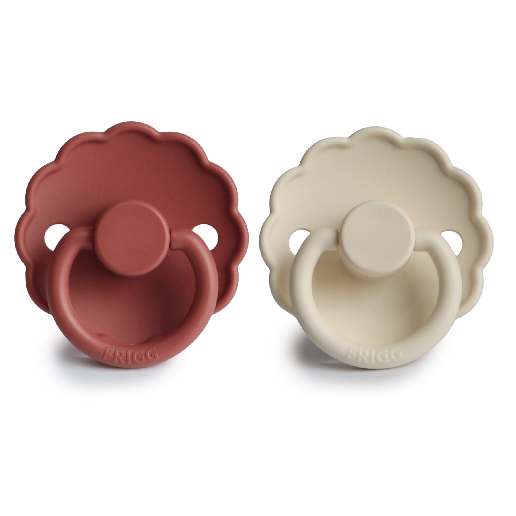 FRIGG Daisy Silicone Pacifier 2-Pack - Babies in Bloom