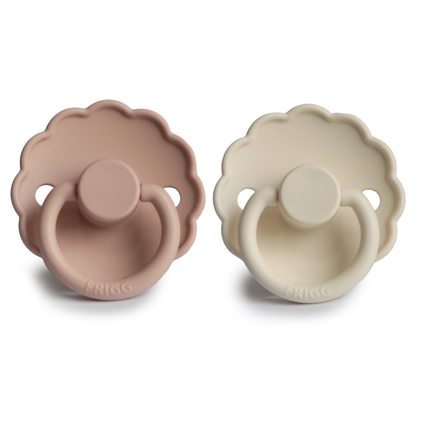 FRIGG Daisy Silicone Pacifier 2-Pack - Babies in Bloom
