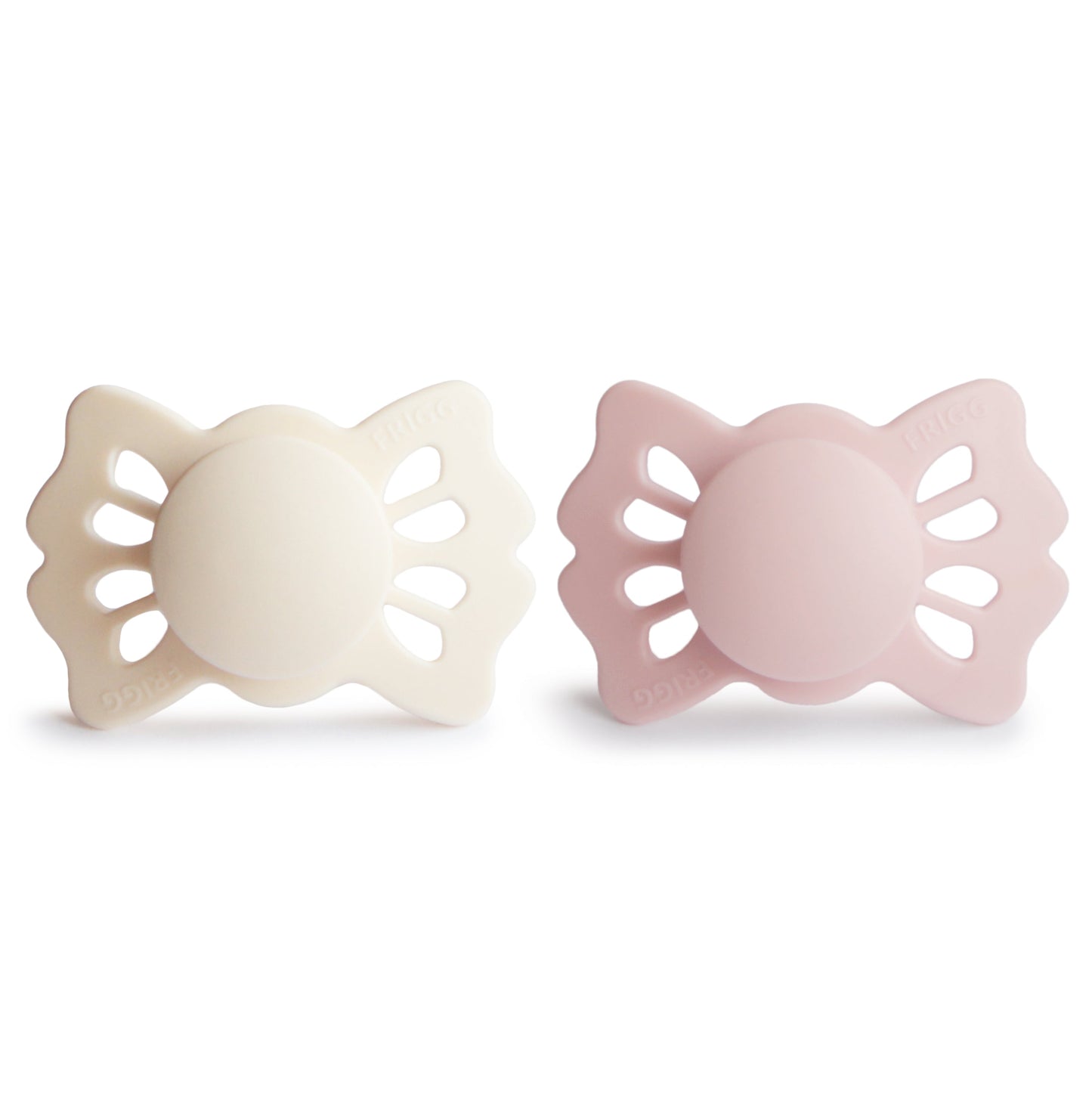 FRIGG Lucky Symmetrical Silicone Pacifier 2-Pack (0-6 Months) - Babies in Bloom