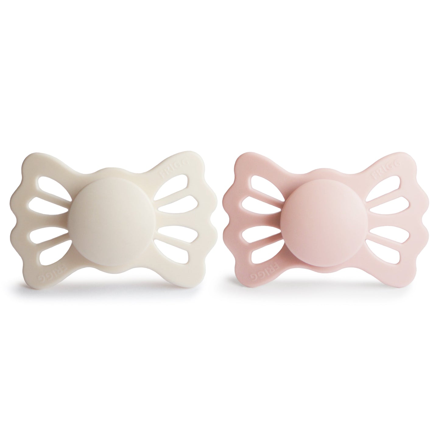 FRIGG Lucky Symmetrical Silicone Pacifier 2-Pack (6-18 Months) - Babies in Bloom