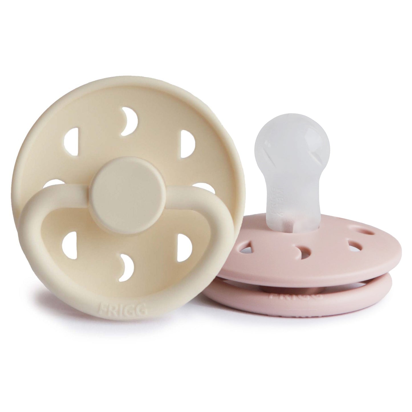 FRIGG Moon Silicone Pacifier 2-Pack - Babies in Bloom