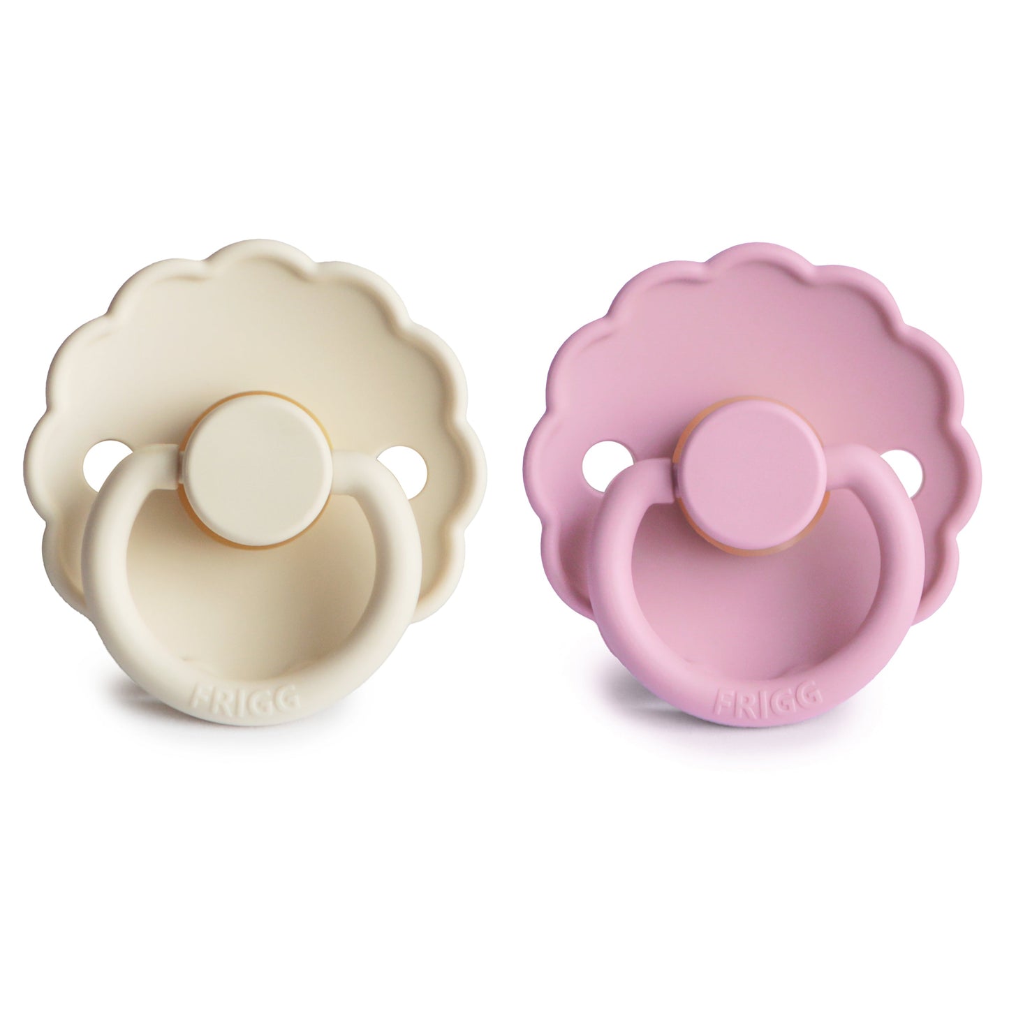 FRIGG Daisy Natural Rubber Pacifier 2-Pack - Babies in Bloom