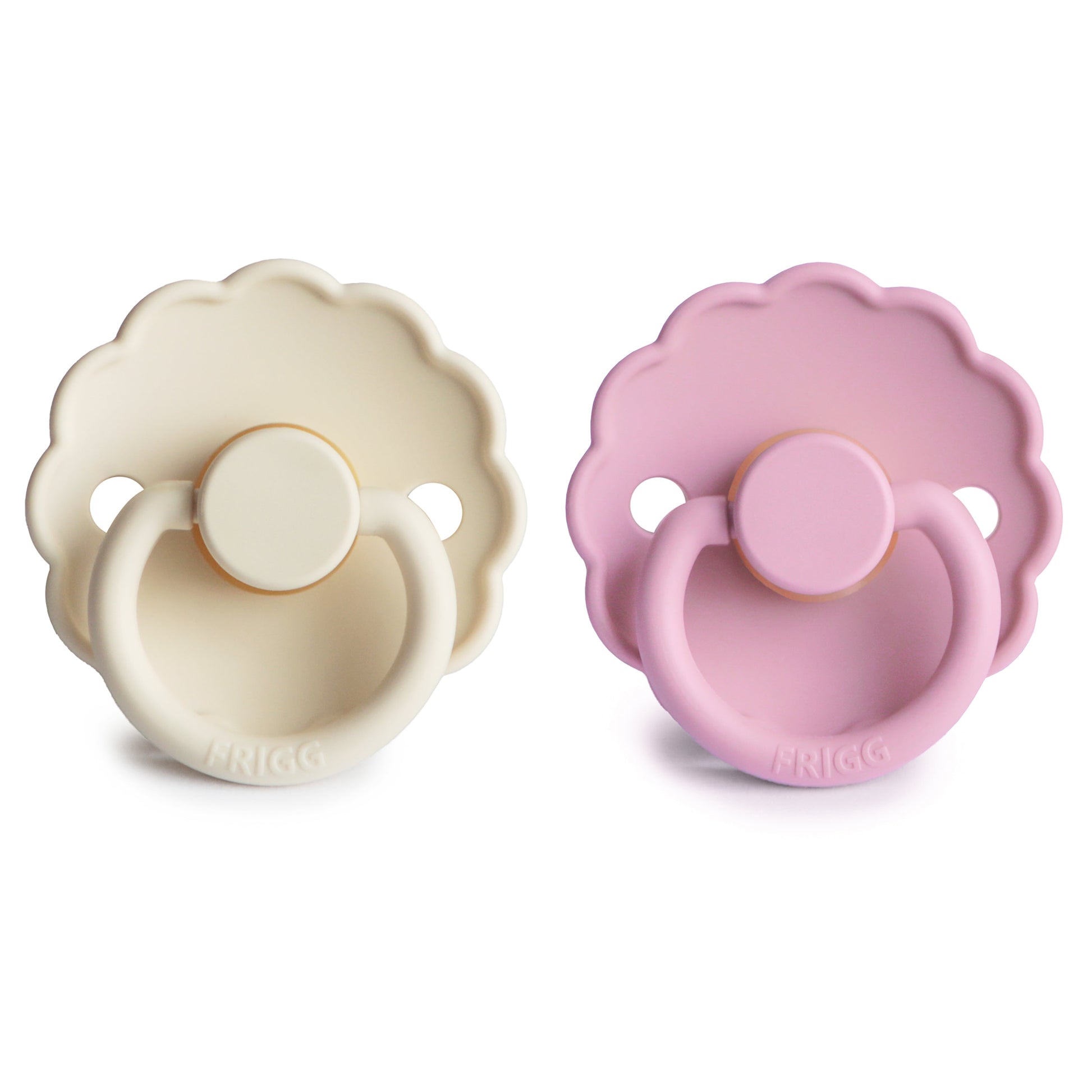 FRIGG Daisy Natural Rubber Pacifier 2-Pack - Babies in Bloom