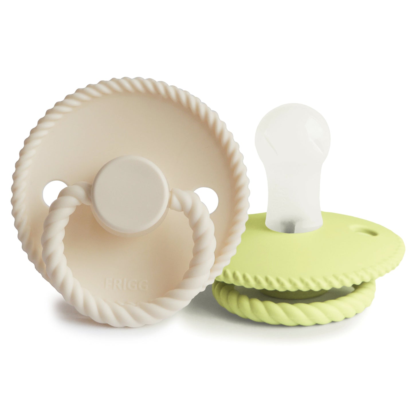 FRIGG Rope Silicone Pacifier 2-Pack - Babies in Bloom