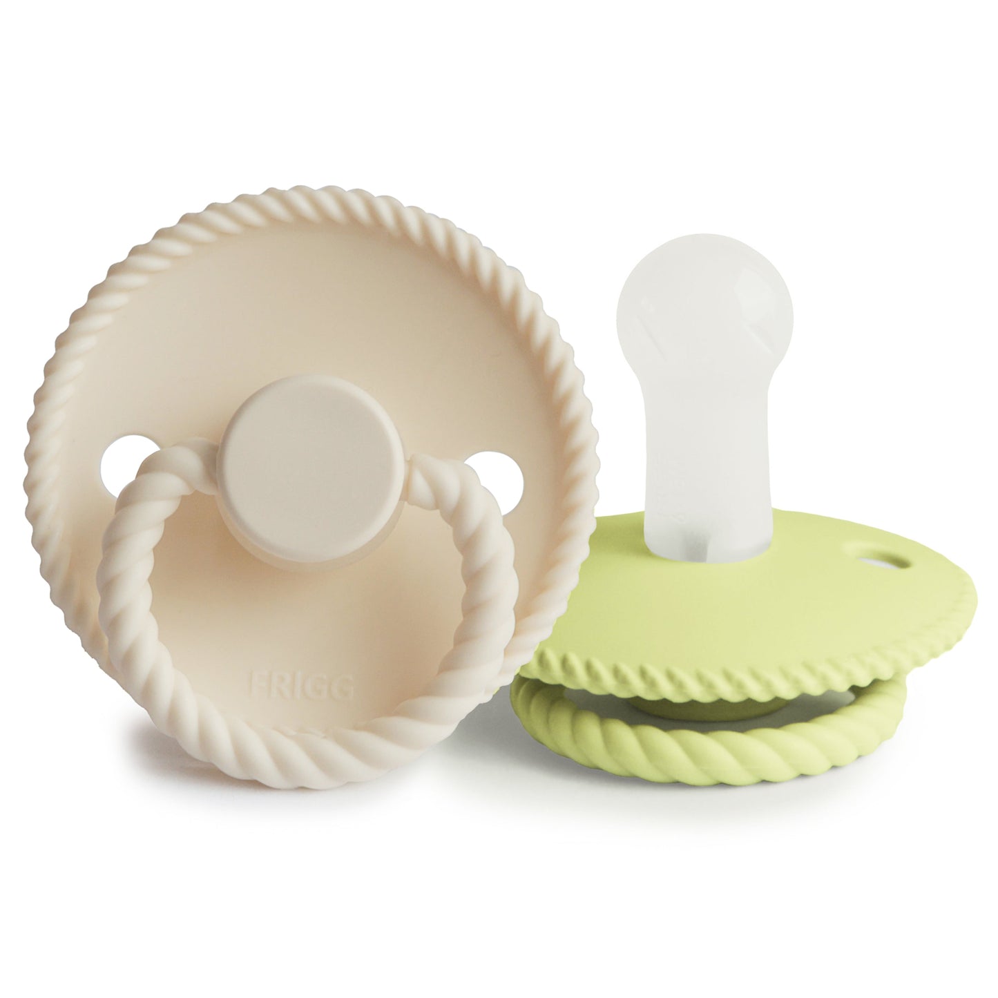 FRIGG Rope Silicone Pacifier 2-Pack - Babies in Bloom