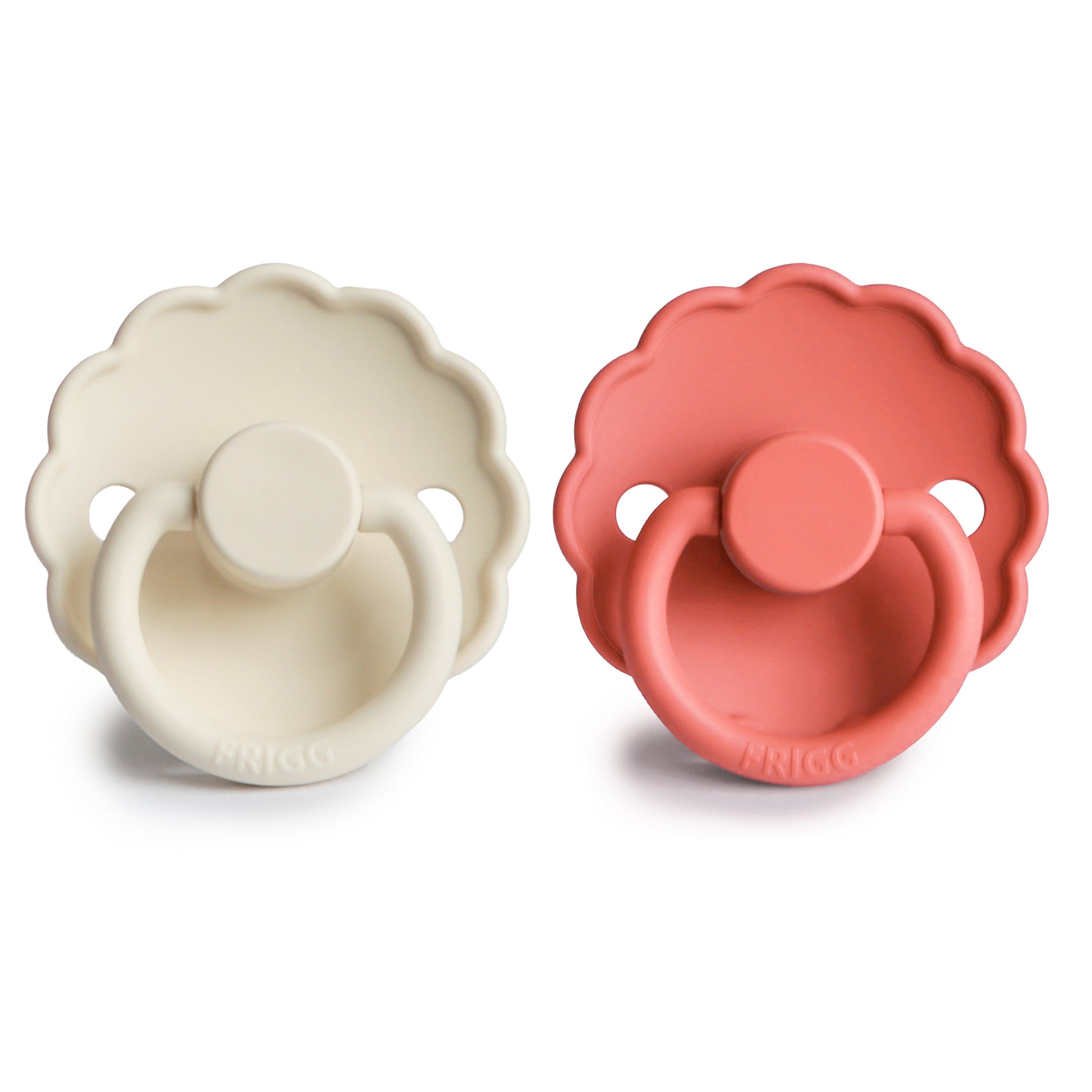 FRIGG Daisy Silicone Pacifier 2-Pack - Babies in Bloom