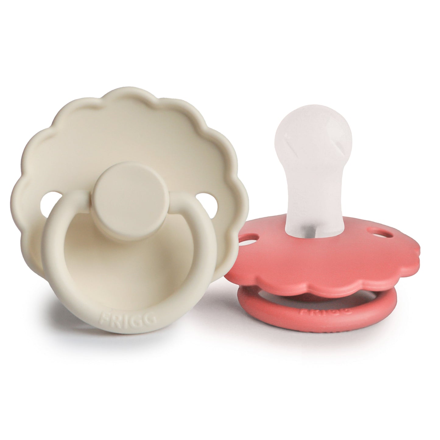FRIGG Daisy Silicone Pacifier 2-Pack - Babies in Bloom