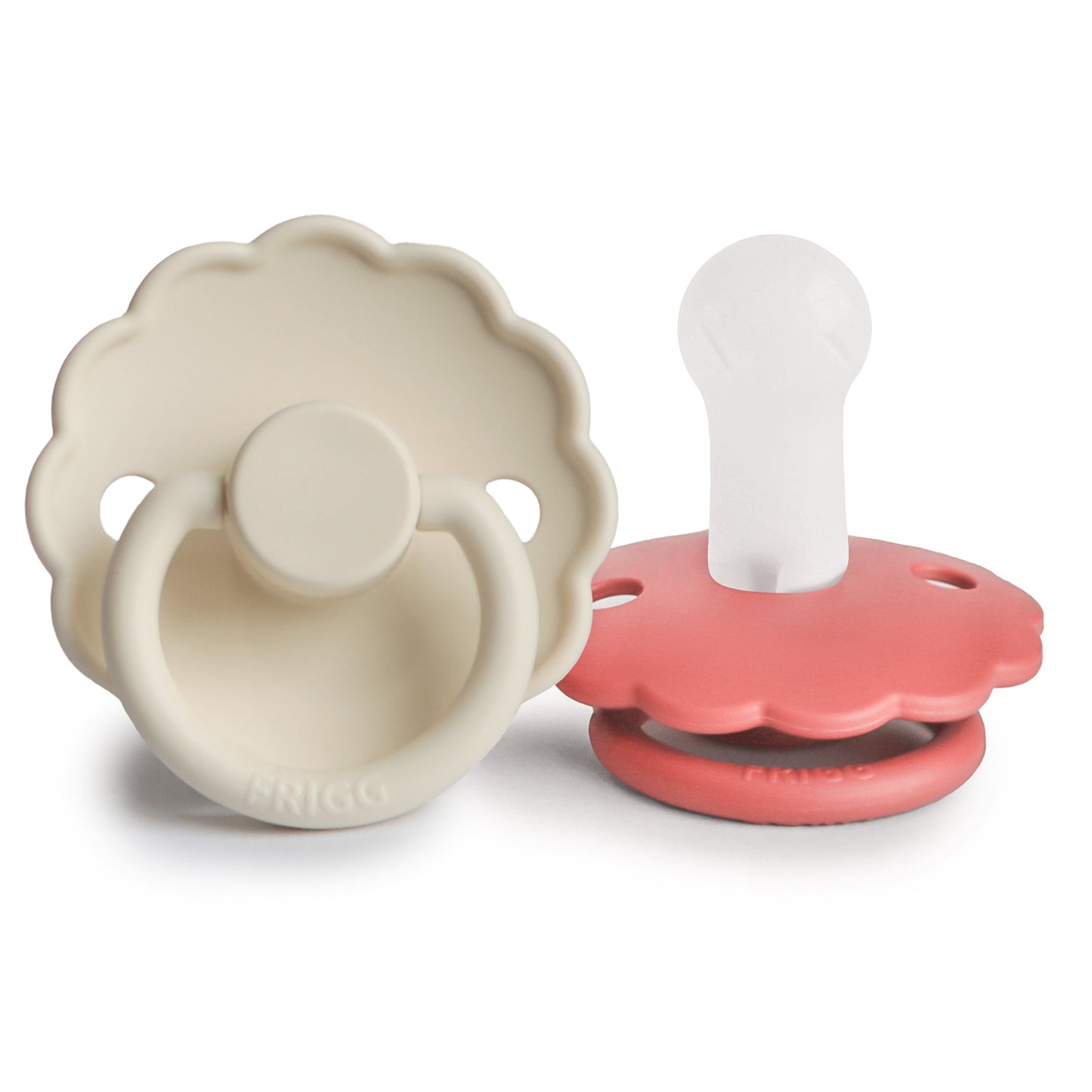 FRIGG Daisy Silicone Pacifier 2-Pack - Babies in Bloom