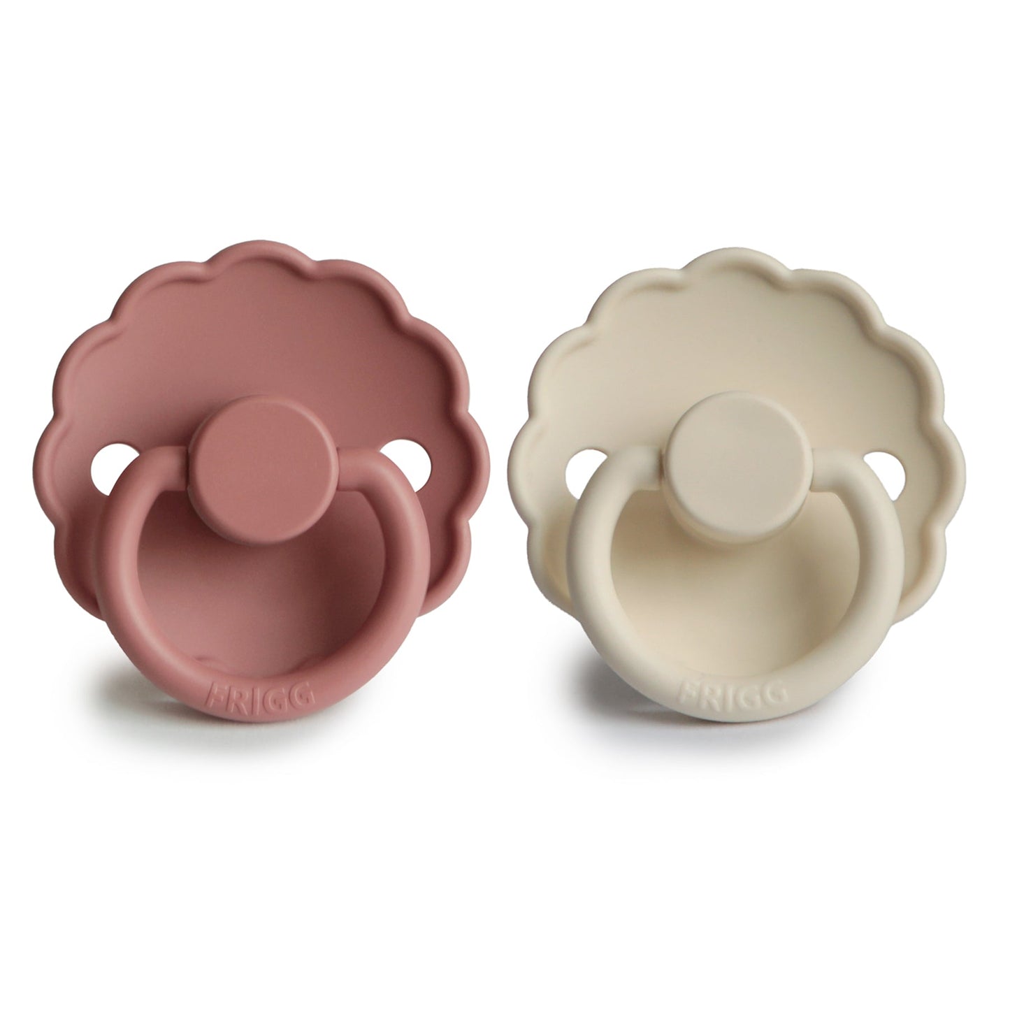 FRIGG Daisy Silicone Pacifier 2-Pack - Babies in Bloom