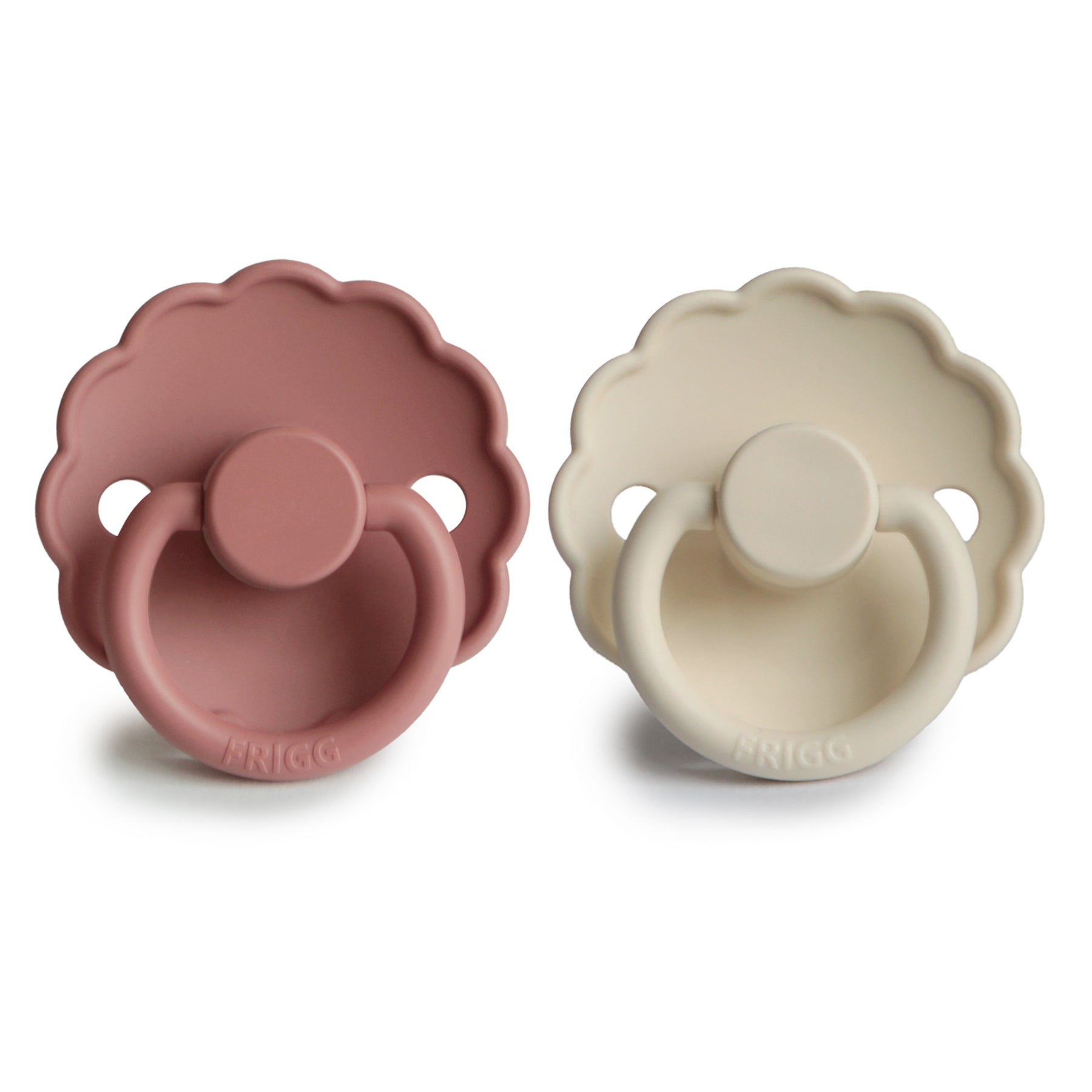 FRIGG Daisy Silicone Pacifier 2-Pack - Babies in Bloom