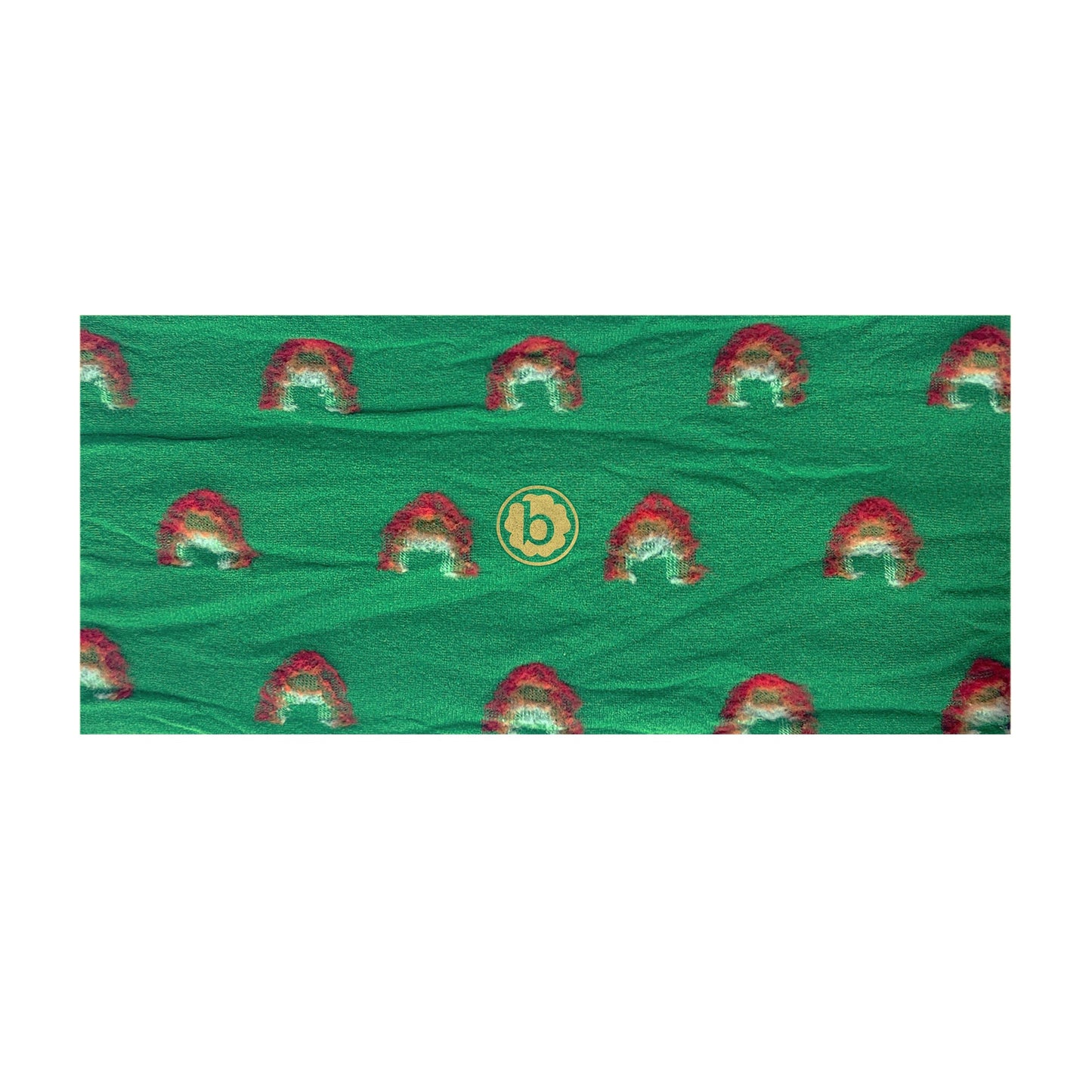 PATTERNED SHABBY KNOT: clover rainbow