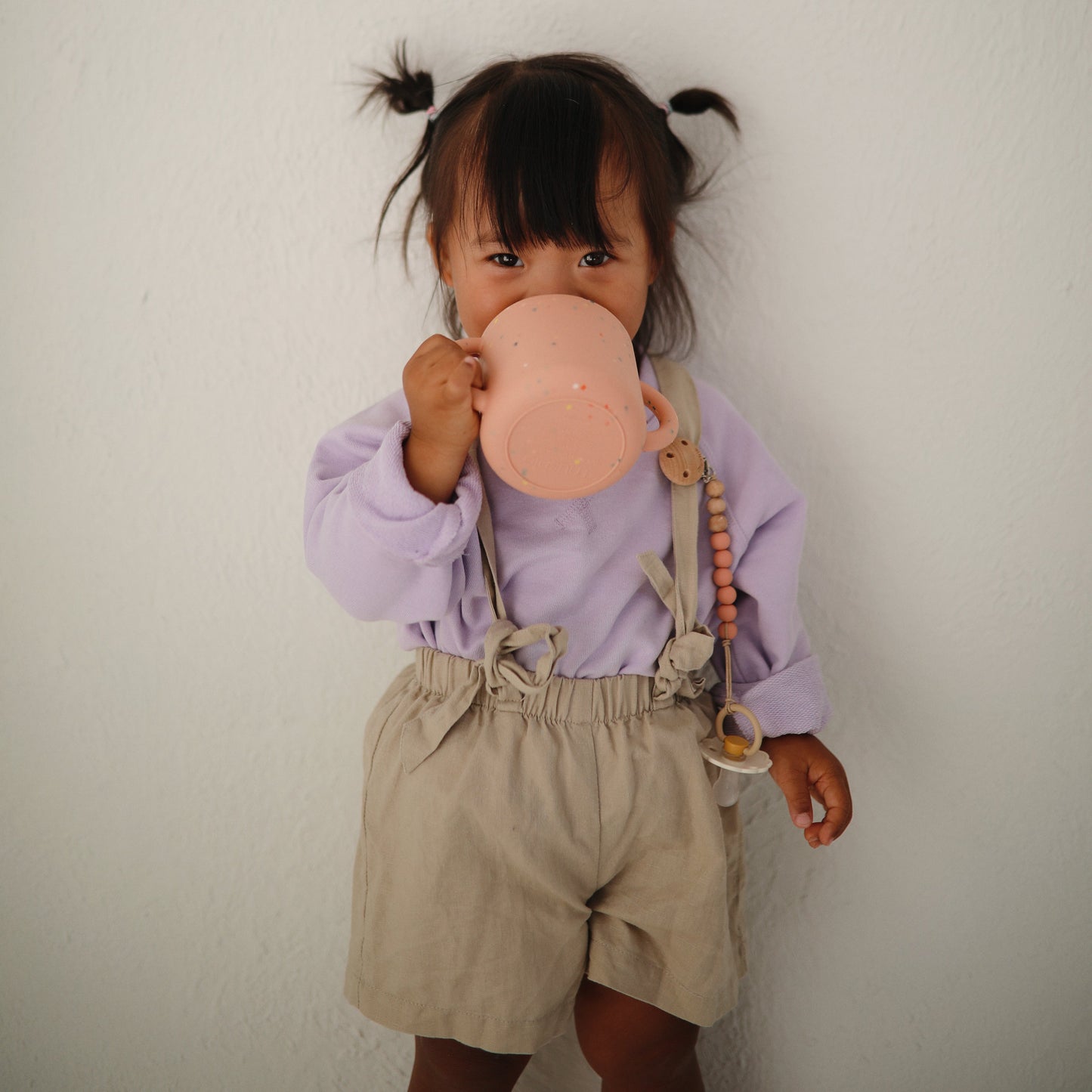 Silicone Pacifier Clip | Eva - Babies in Bloom