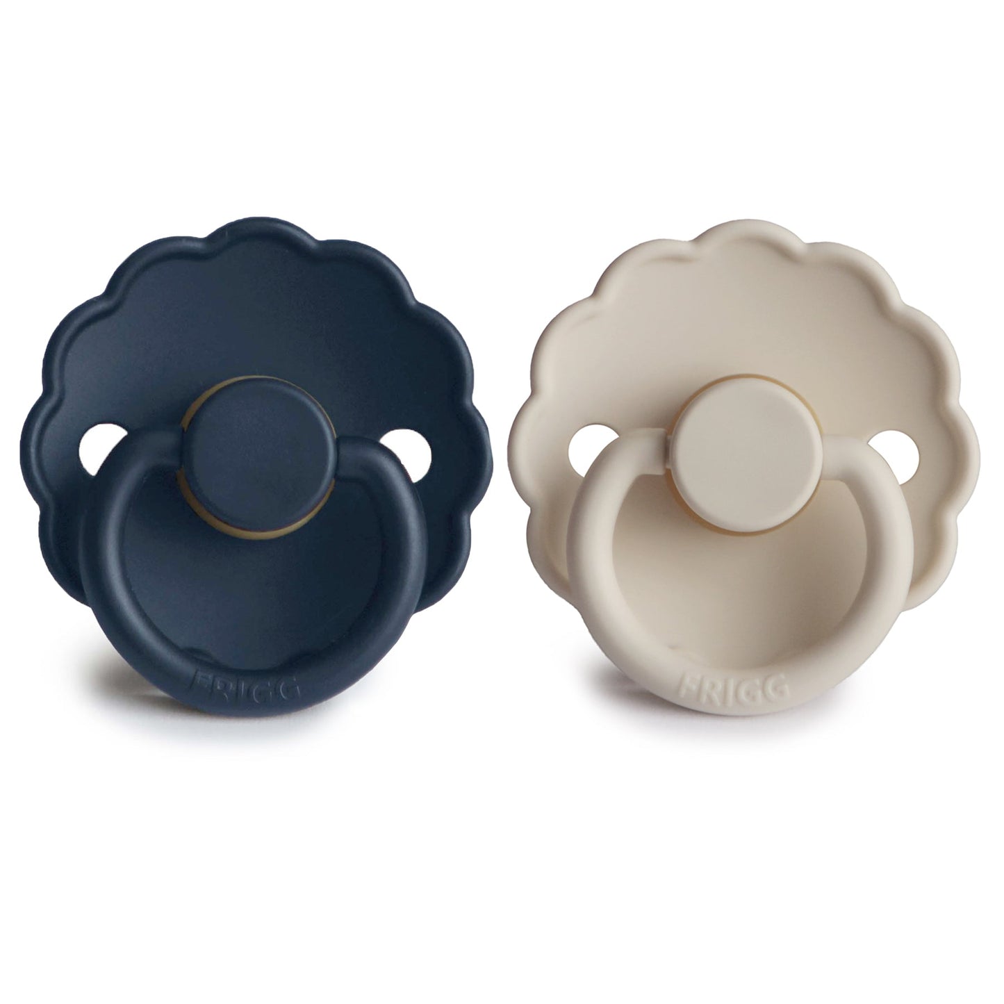 FRIGG Daisy Natural Rubber Pacifier 2-Pack - Babies in Bloom
