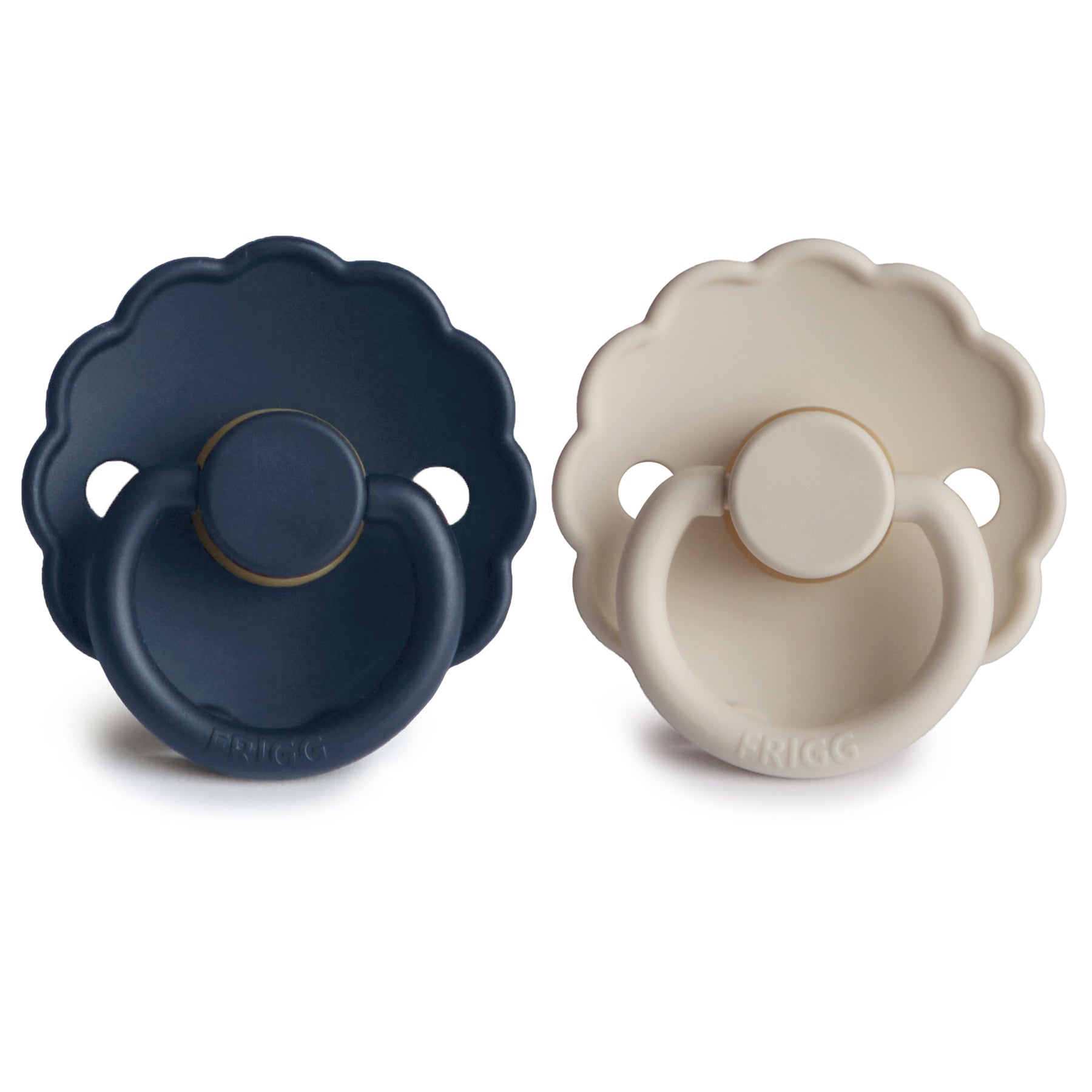 FRIGG Daisy Natural Rubber Pacifier 2-Pack - Babies in Bloom