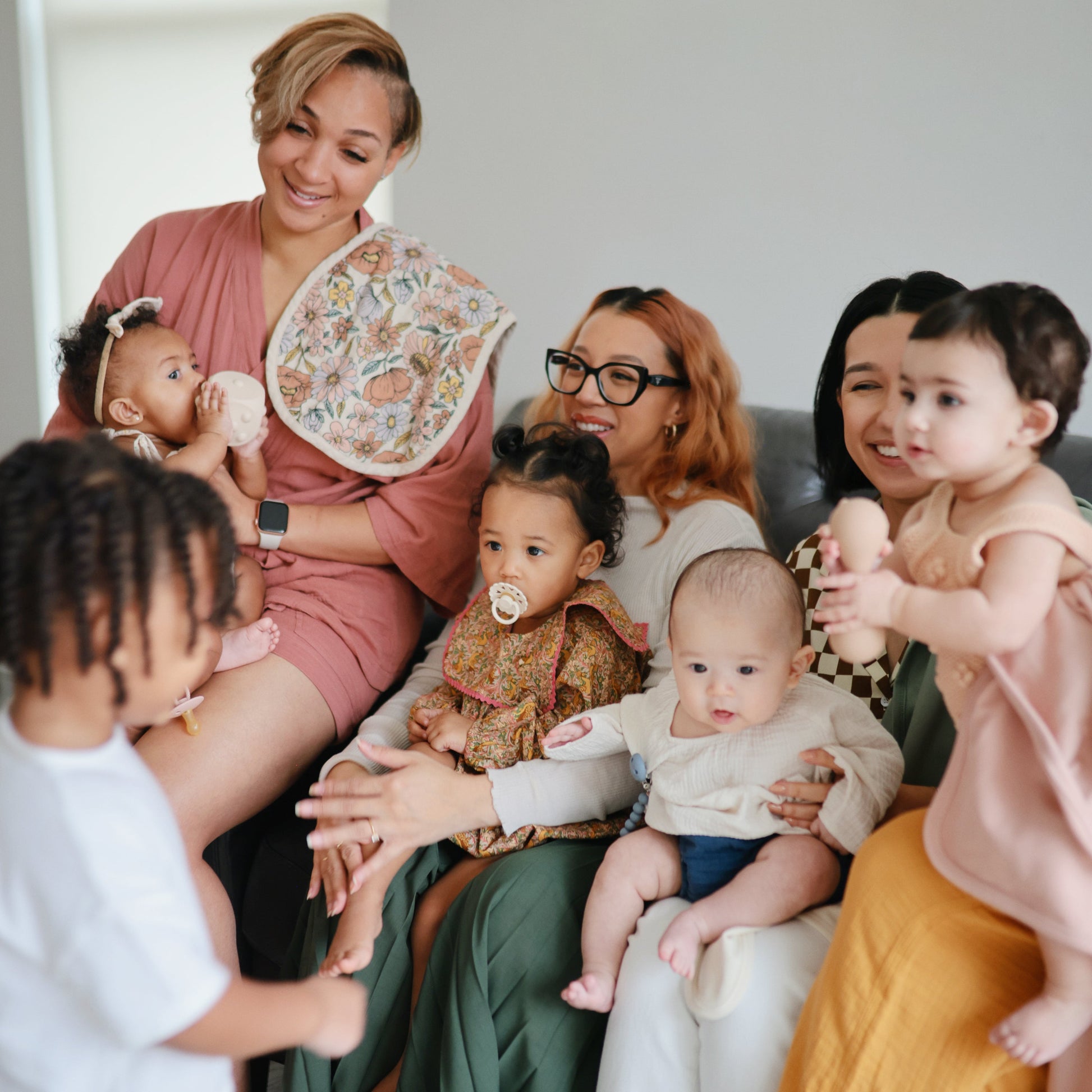 Organic Cotton Muslin Burp Cloth 2-Pack - Babies in Bloom