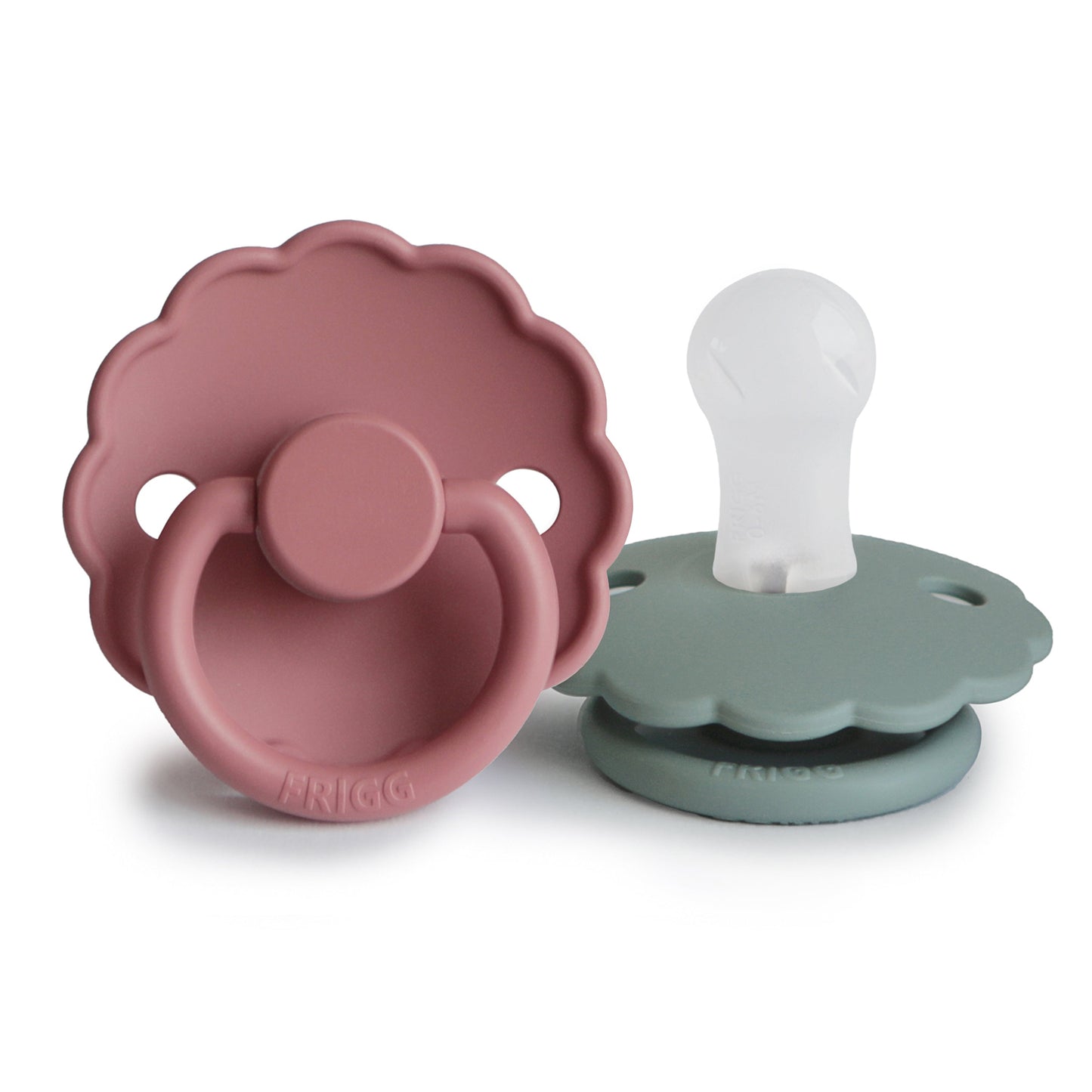 FRIGG Daisy Silicone Pacifier 2-Pack - Babies in Bloom