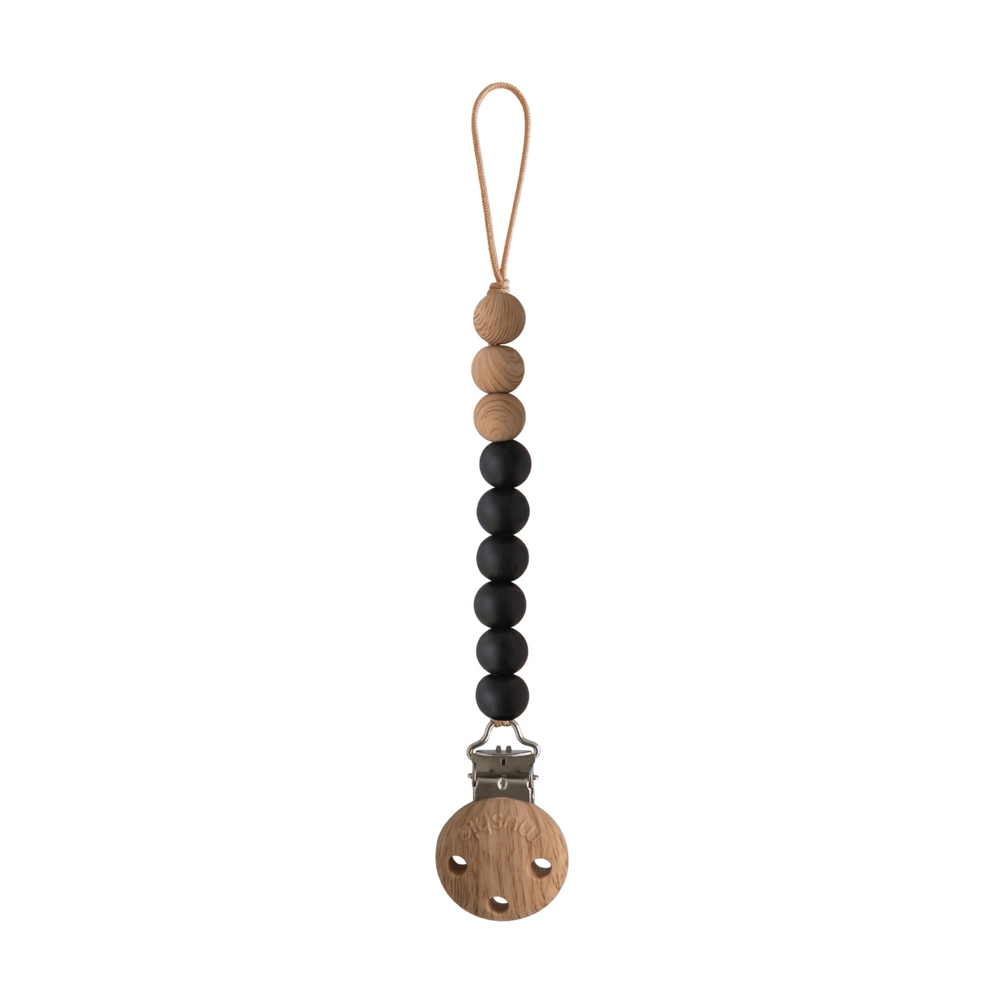 Silicone Pacifier Clip | Eva - Babies in Bloom