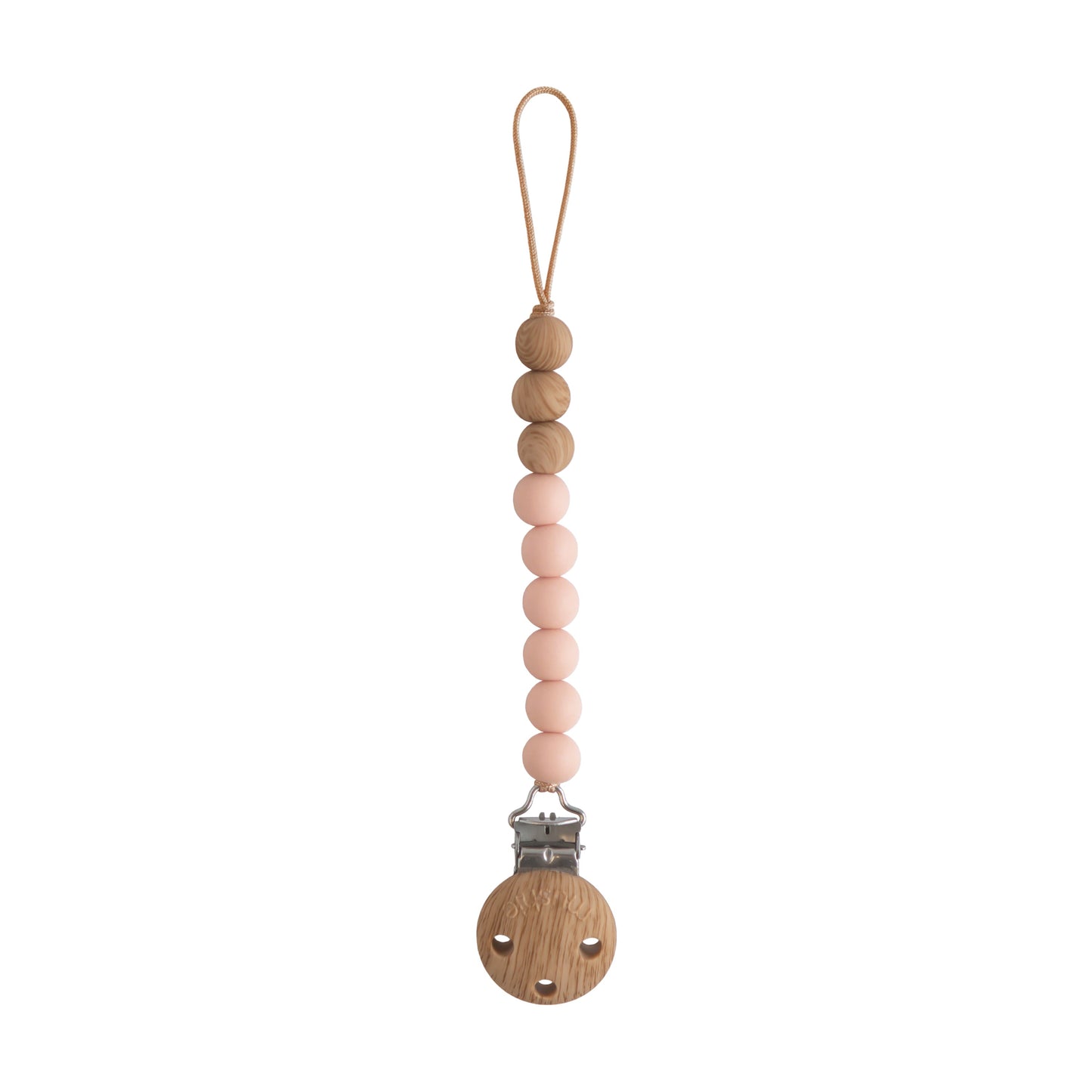 Silicone Pacifier Clip | Eva - Babies in Bloom