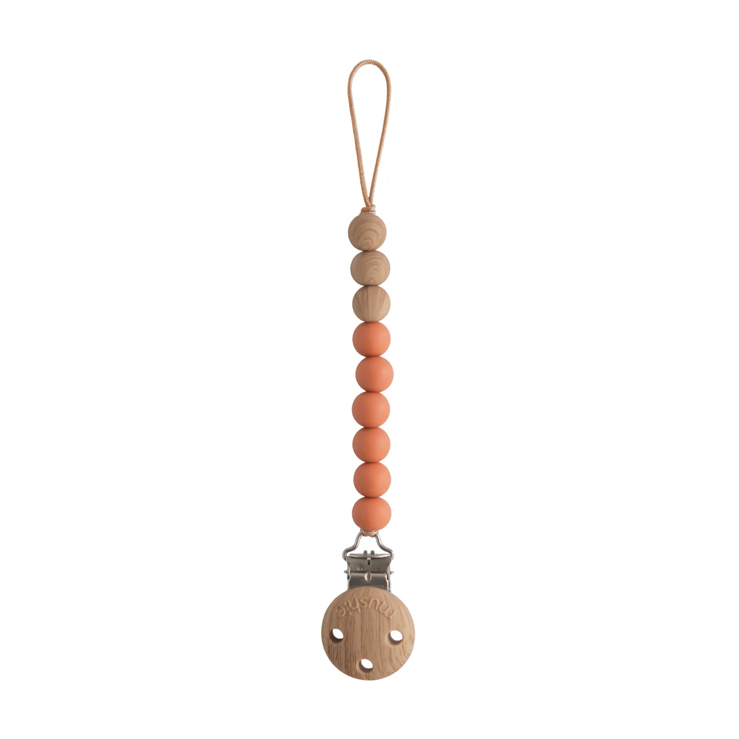 Silicone Pacifier Clip | Eva - Babies in Bloom