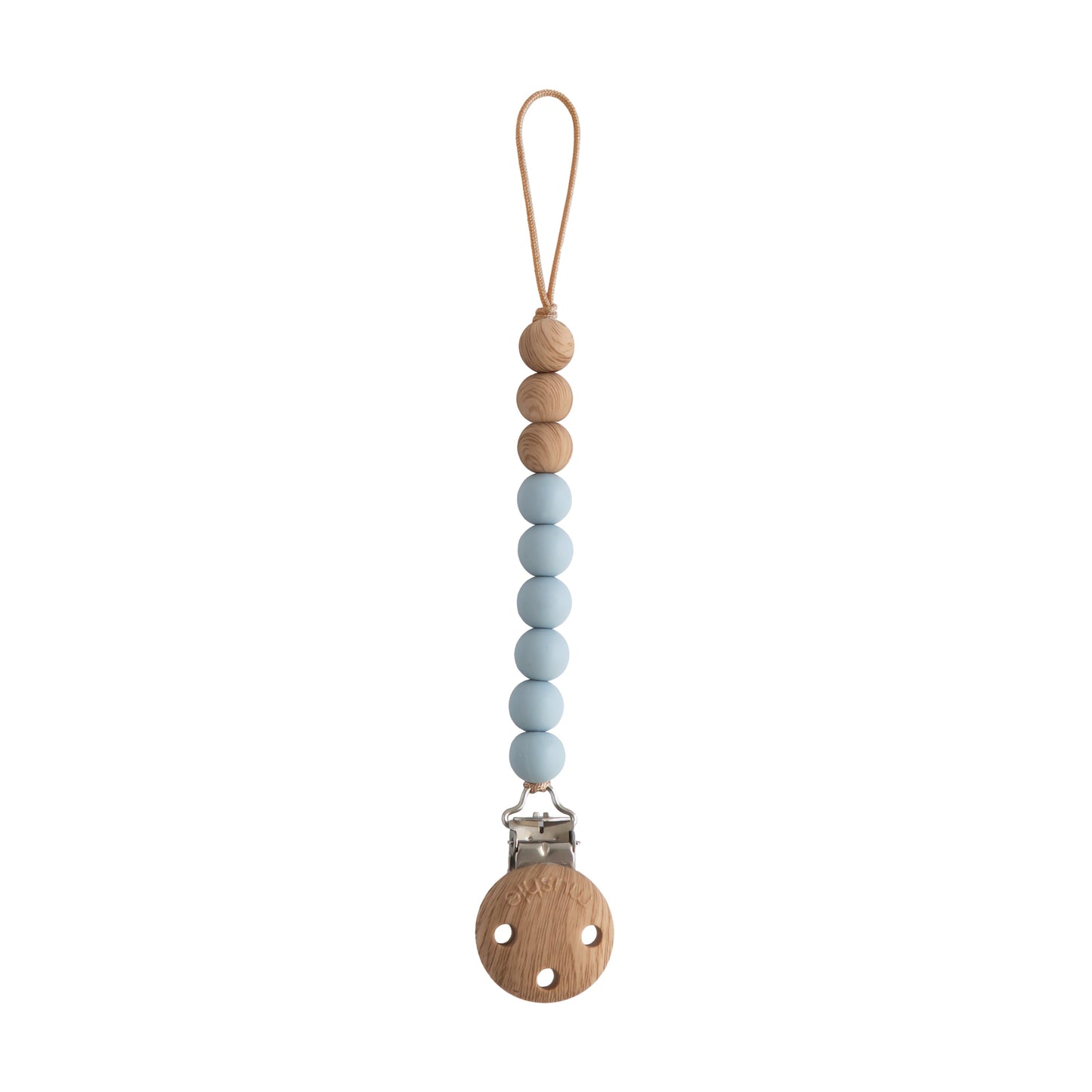 Silicone Pacifier Clip | Eva - Babies in Bloom