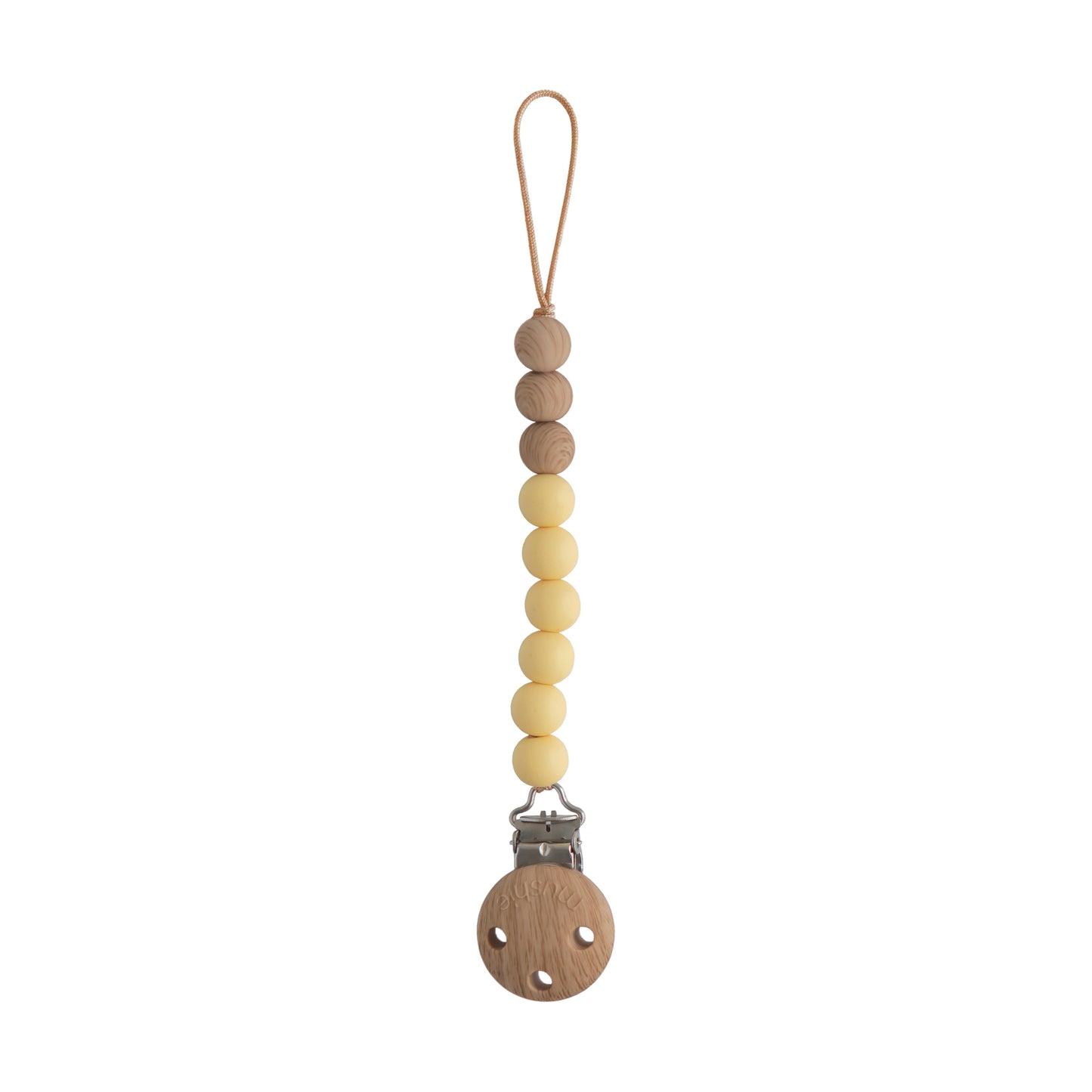 Silicone Pacifier Clip | Eva - Babies in Bloom