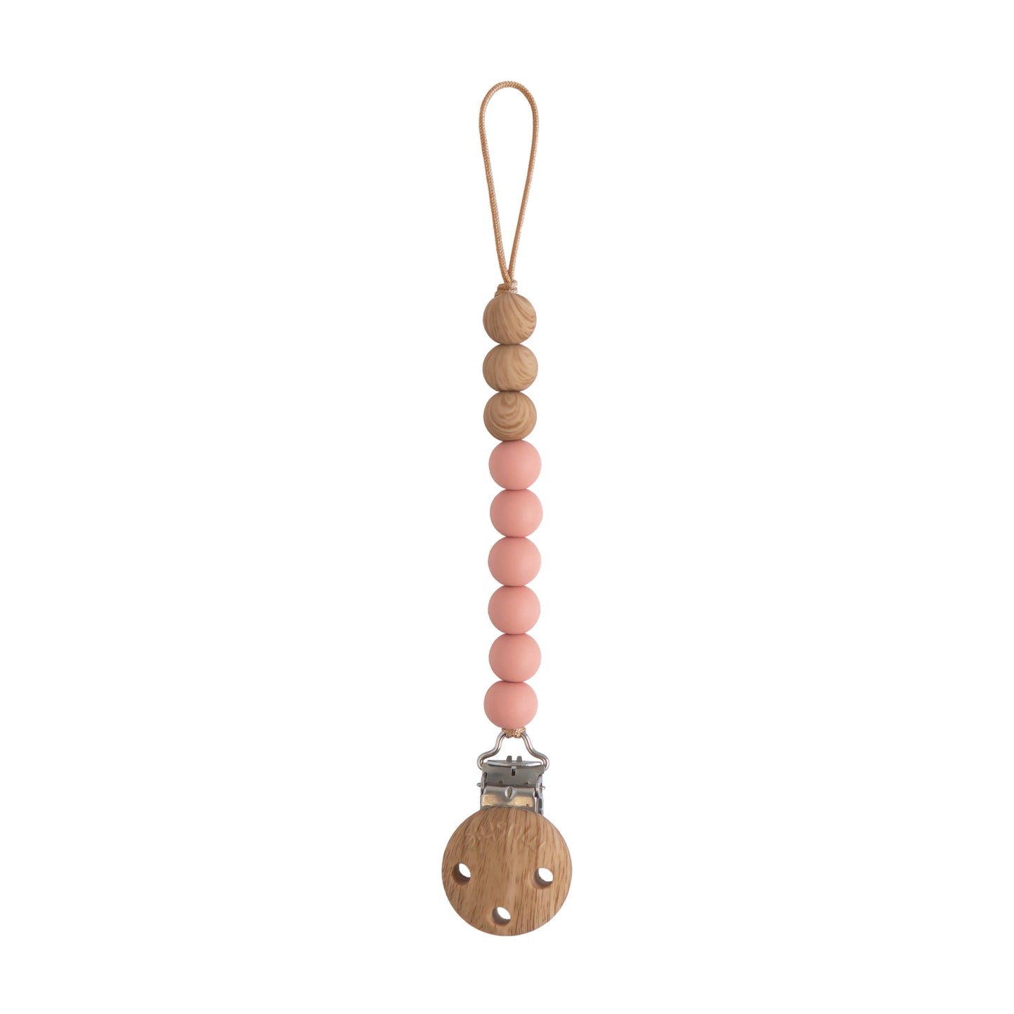 Silicone Pacifier Clip | Eva - Babies in Bloom