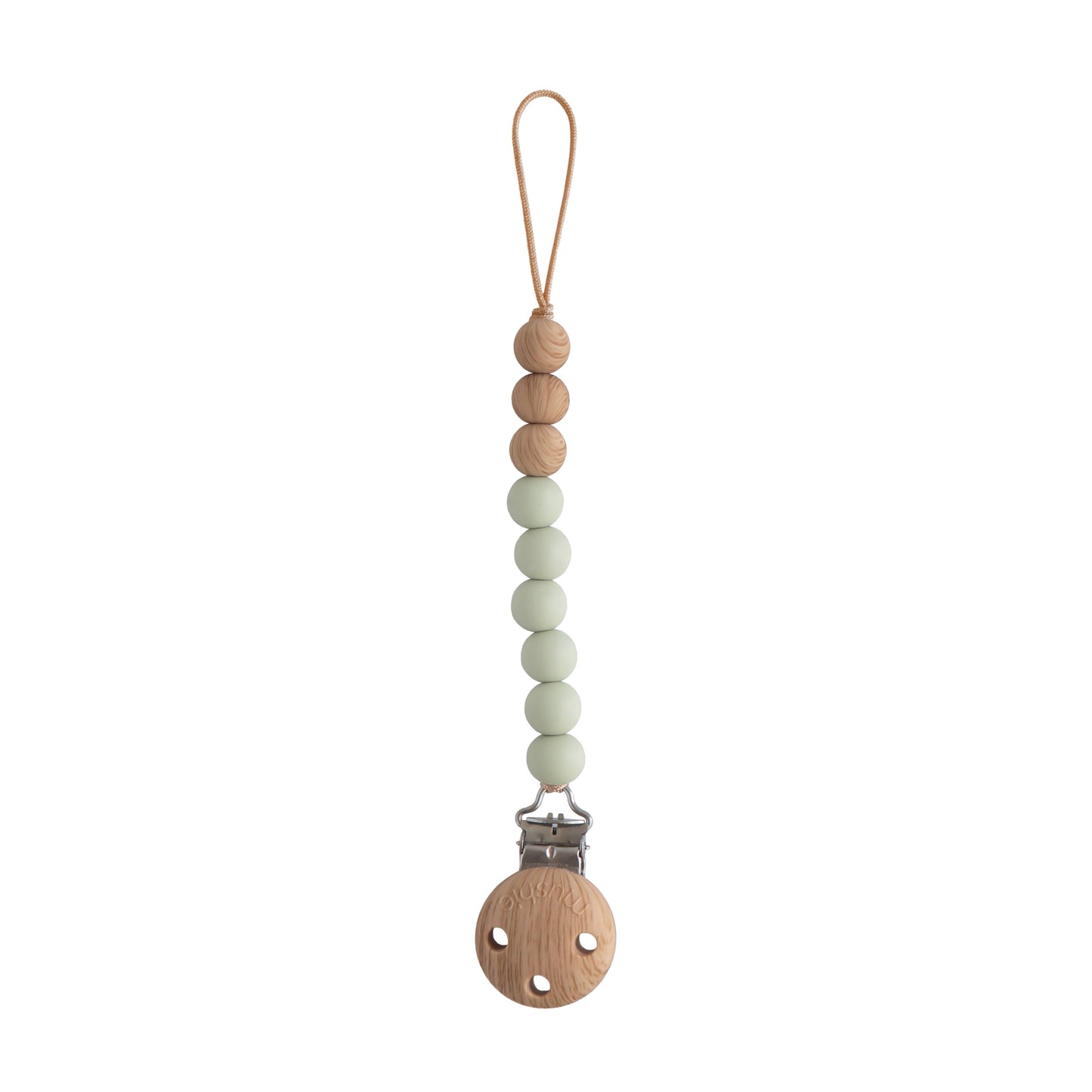 Silicone Pacifier Clip | Eva - Babies in Bloom