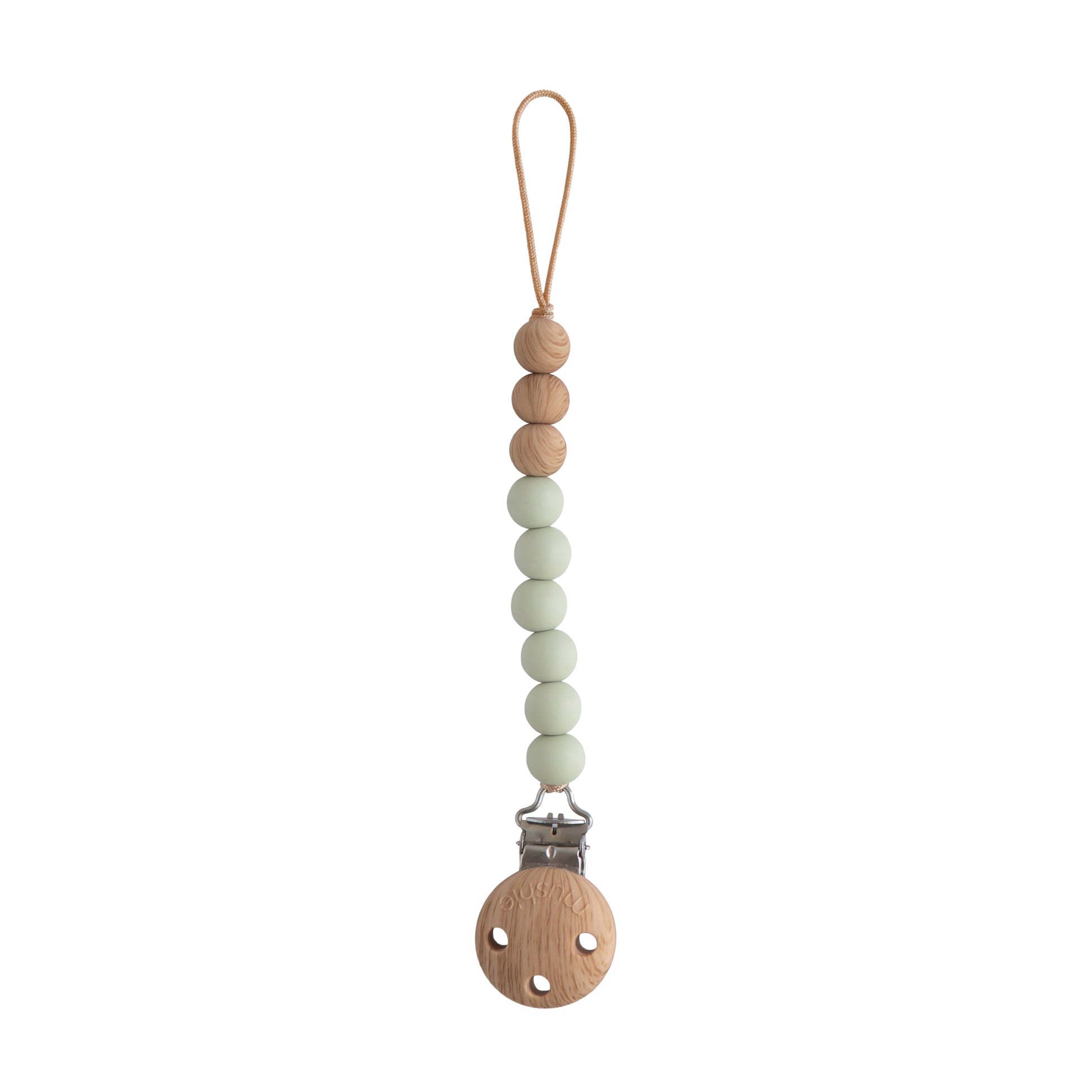 Silicone Pacifier Clip | Eva - Babies in Bloom